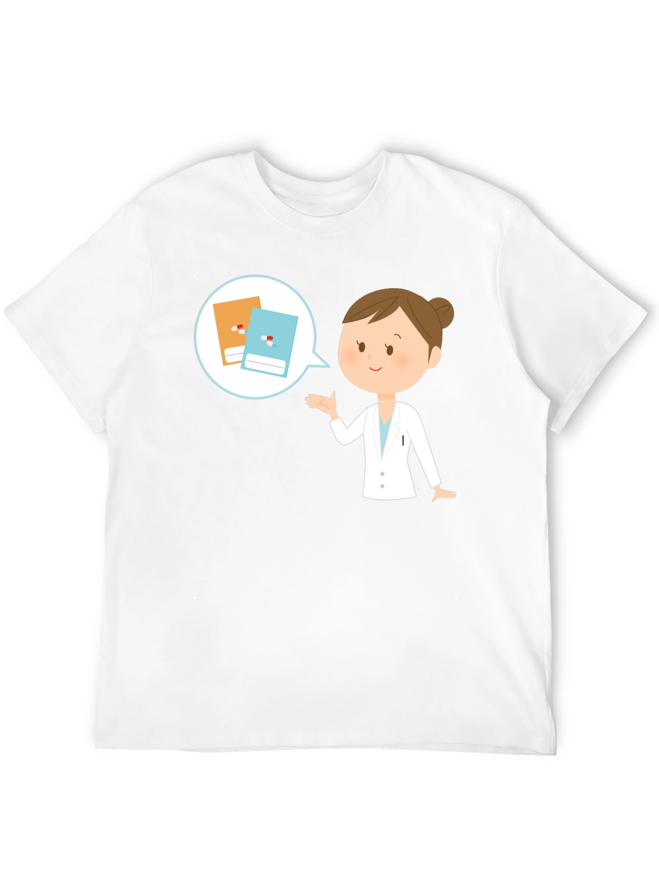 Doctor Cartoon Graphic T-Shirt - Unisex
