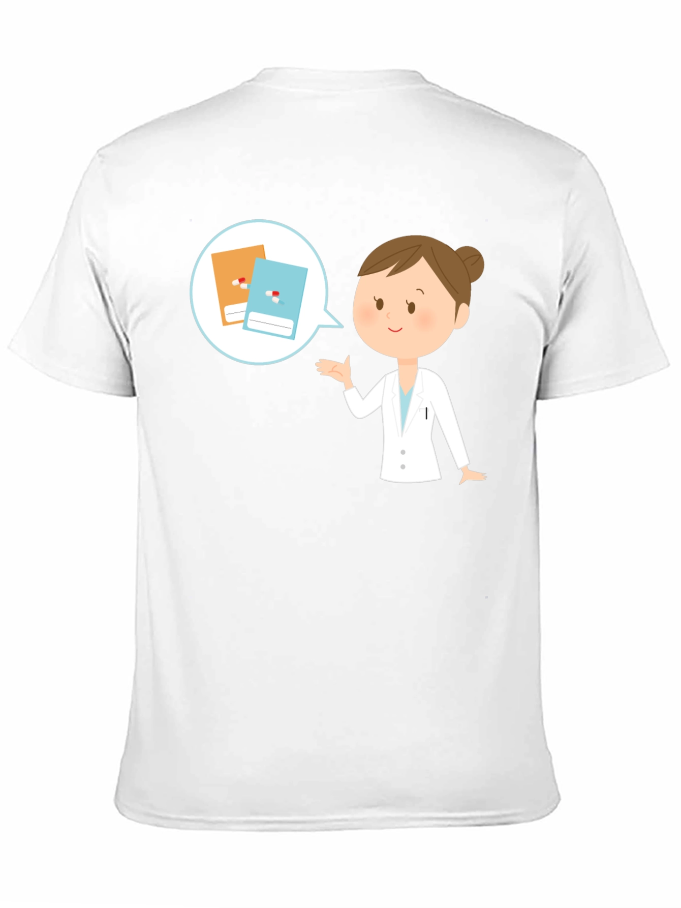 Doctor Cartoon Graphic T-Shirt - Unisex