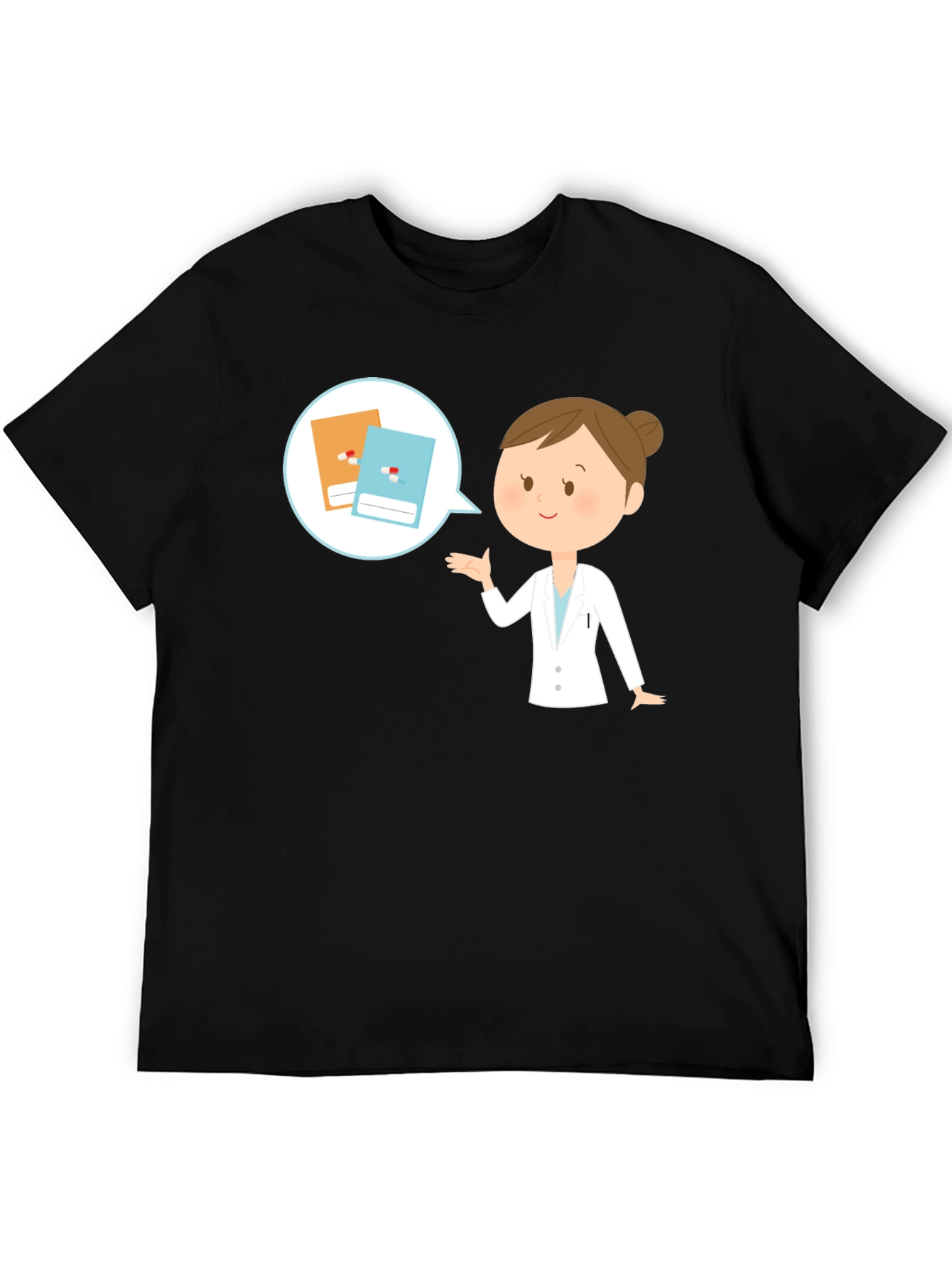 Doctor Cartoon Graphic T-Shirt - Unisex