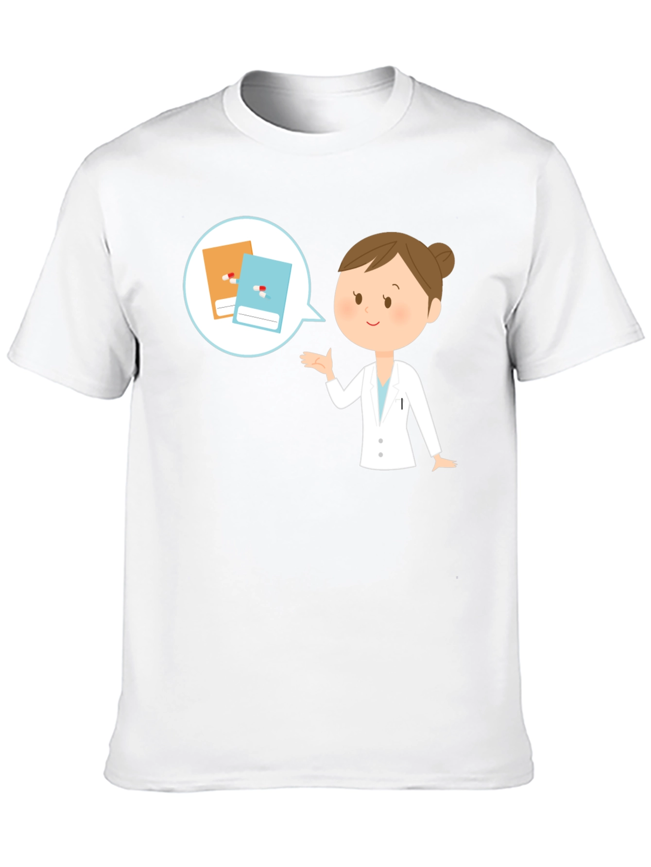 Doctor Cartoon Graphic T-Shirt - Unisex