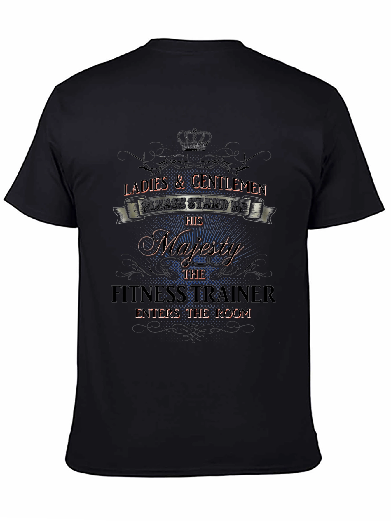 Majesty Fitness Trainer Graphic Tee - Stand Up!