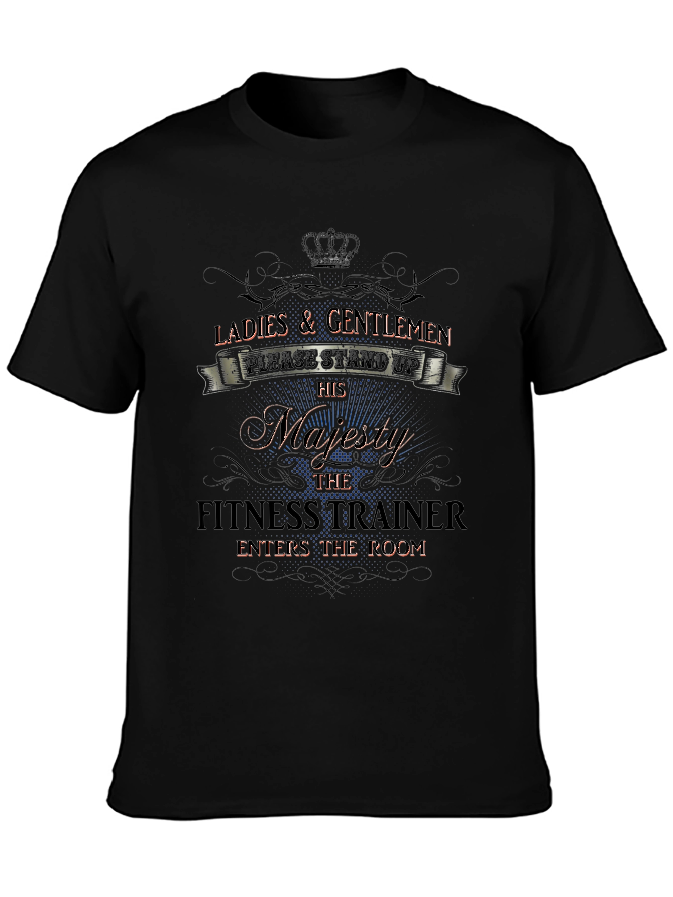 Majesty Fitness Trainer Graphic Tee - Stand Up!