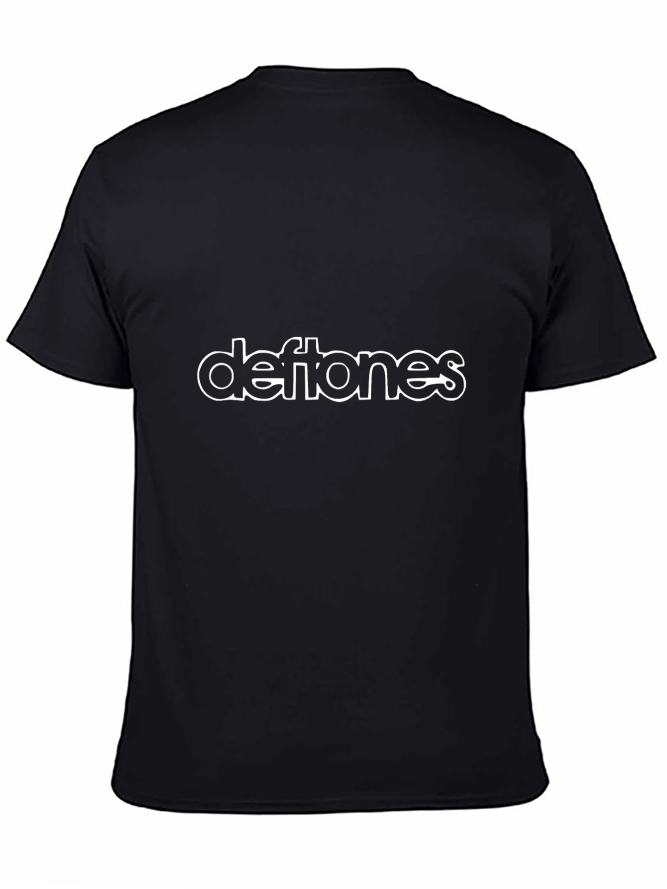 Deftones Band Logo Black T-Shirt