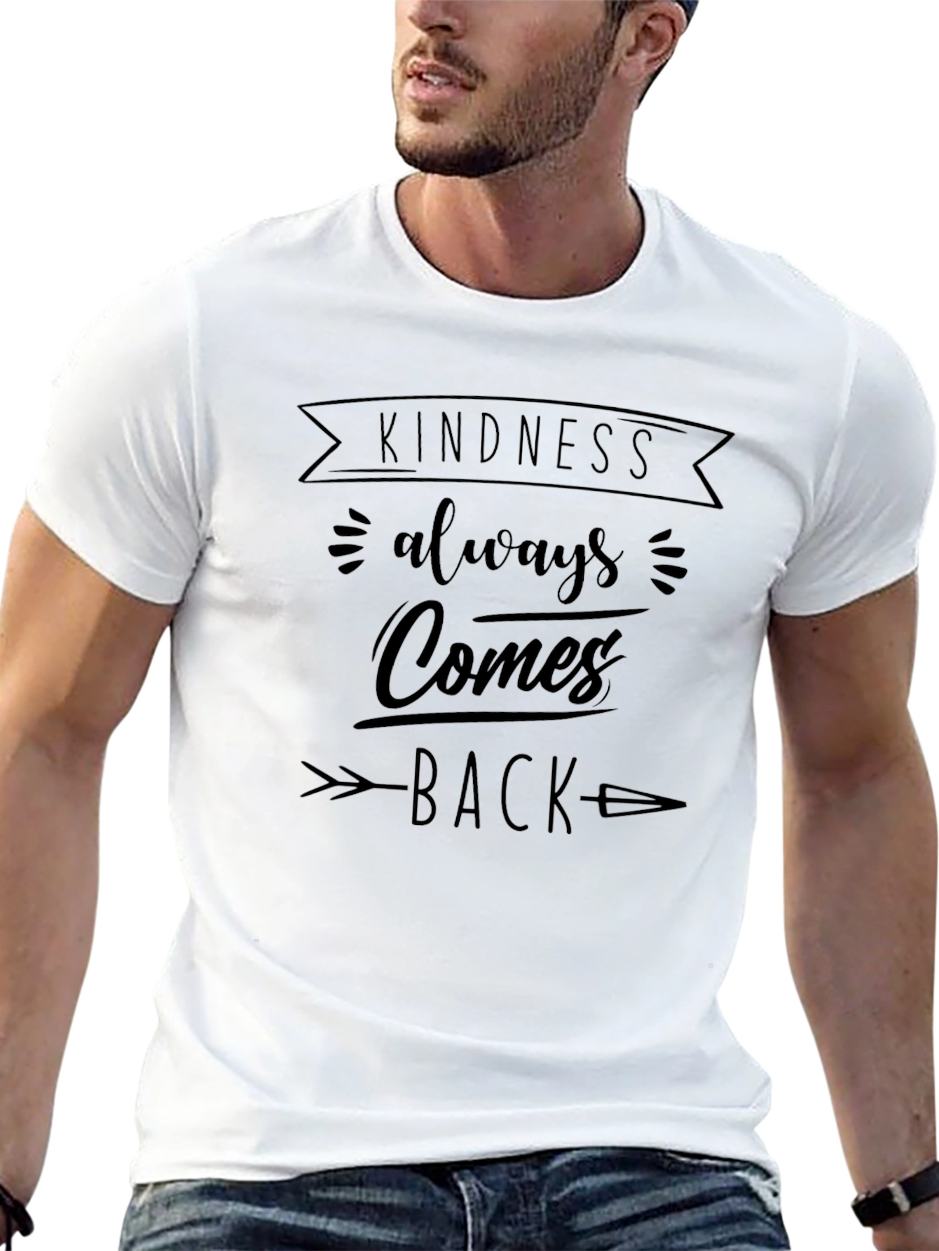 Kindness Always Comes Back Graphic Tee