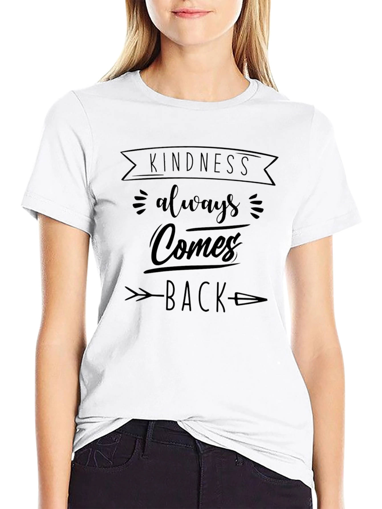 Kindness Always Comes Back Graphic Tee