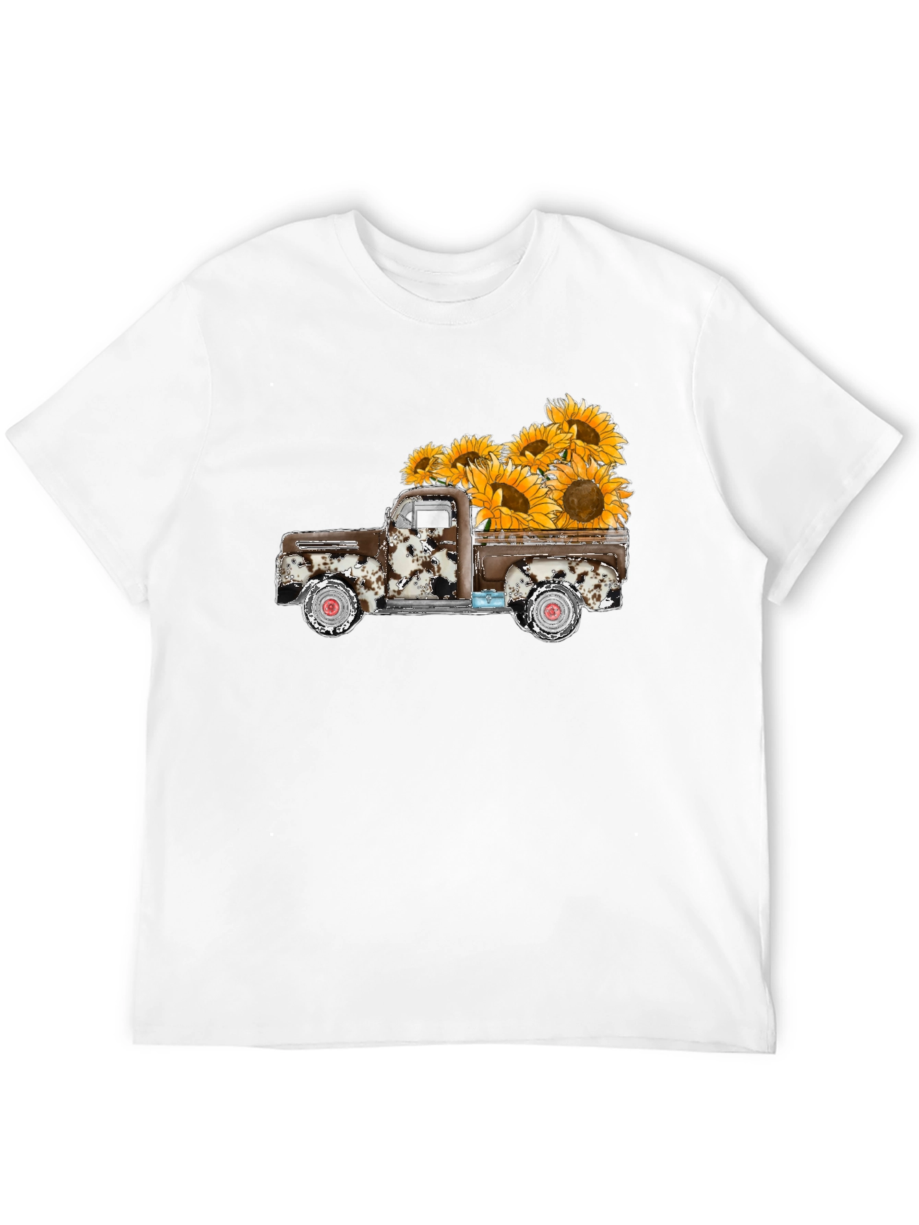 Sunflower Truck Graphic Tee - Black