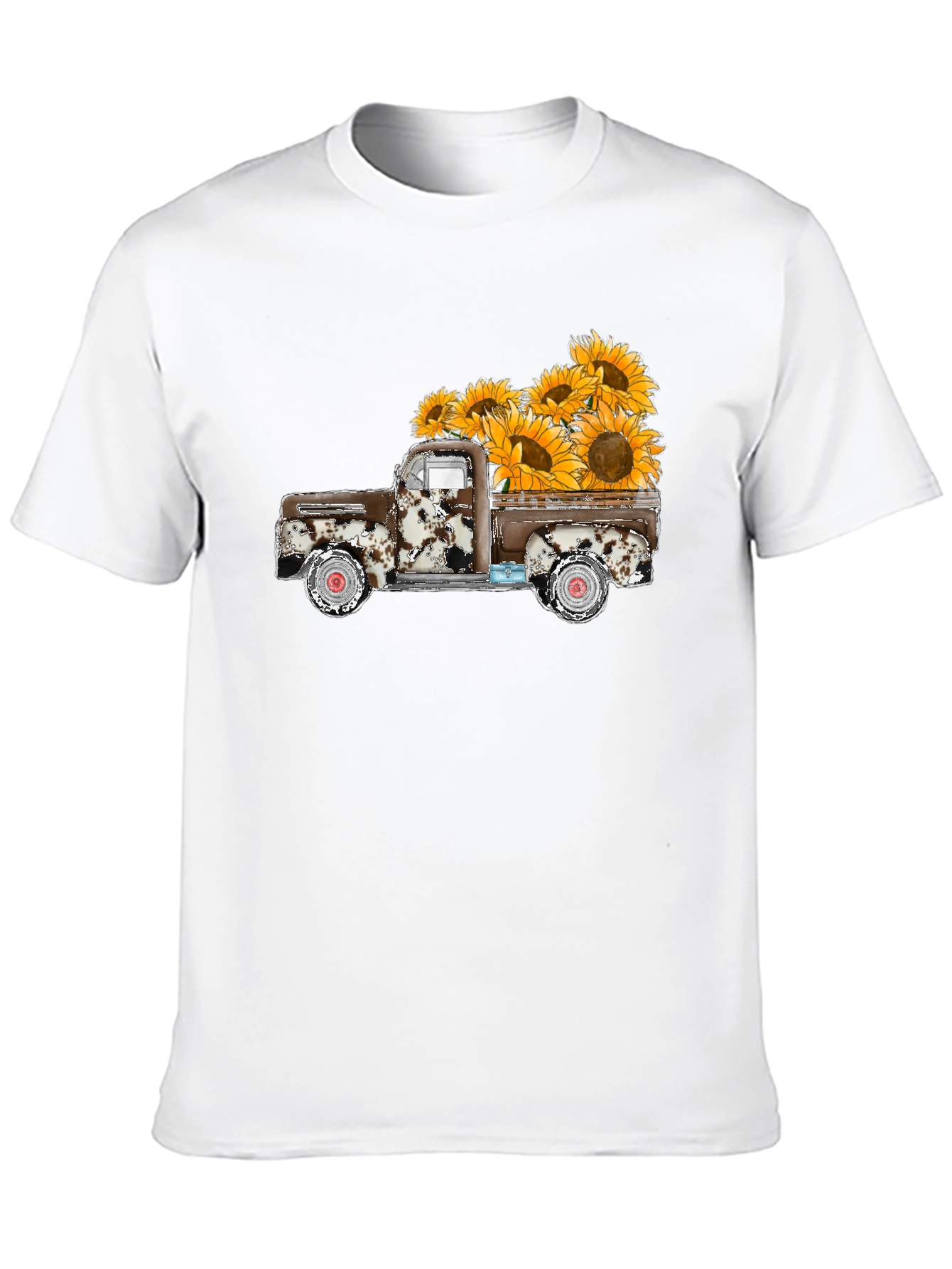 Sunflower Truck Graphic Tee - Black