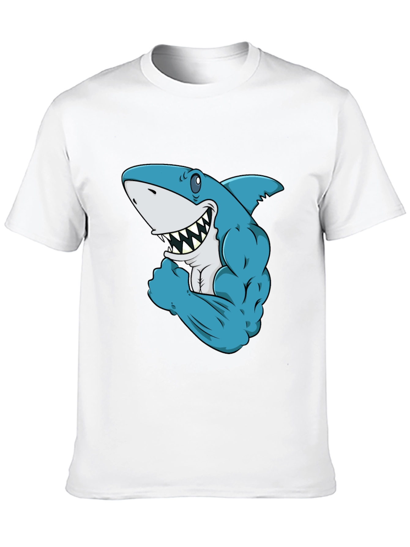 Shark Muscle T-Shirt - Black