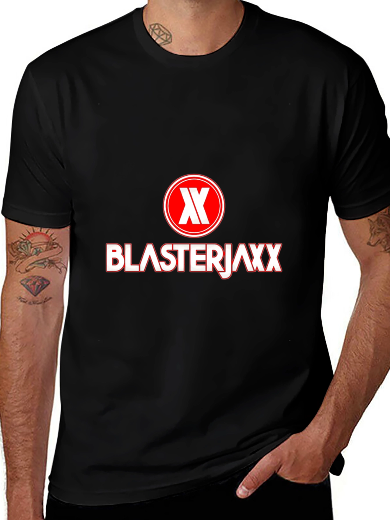 Blasterjaxx Black T-Shirt - EDM Music Fan Apparel