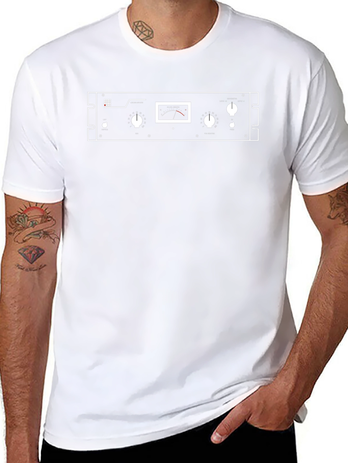 Audio Console T-Shirt - Musician Producer Engineer Tee