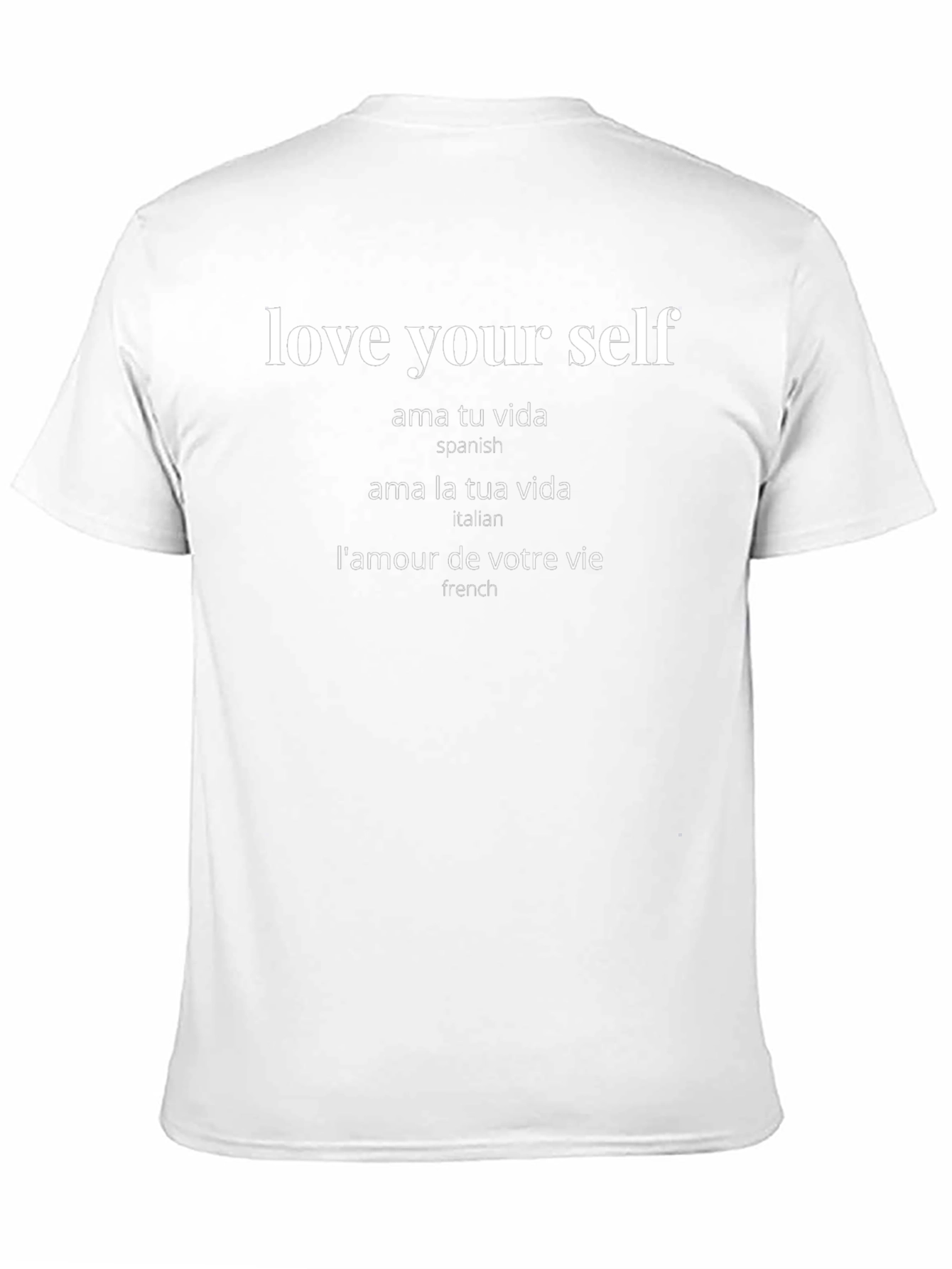 Love Yourself Graphic T-Shirt