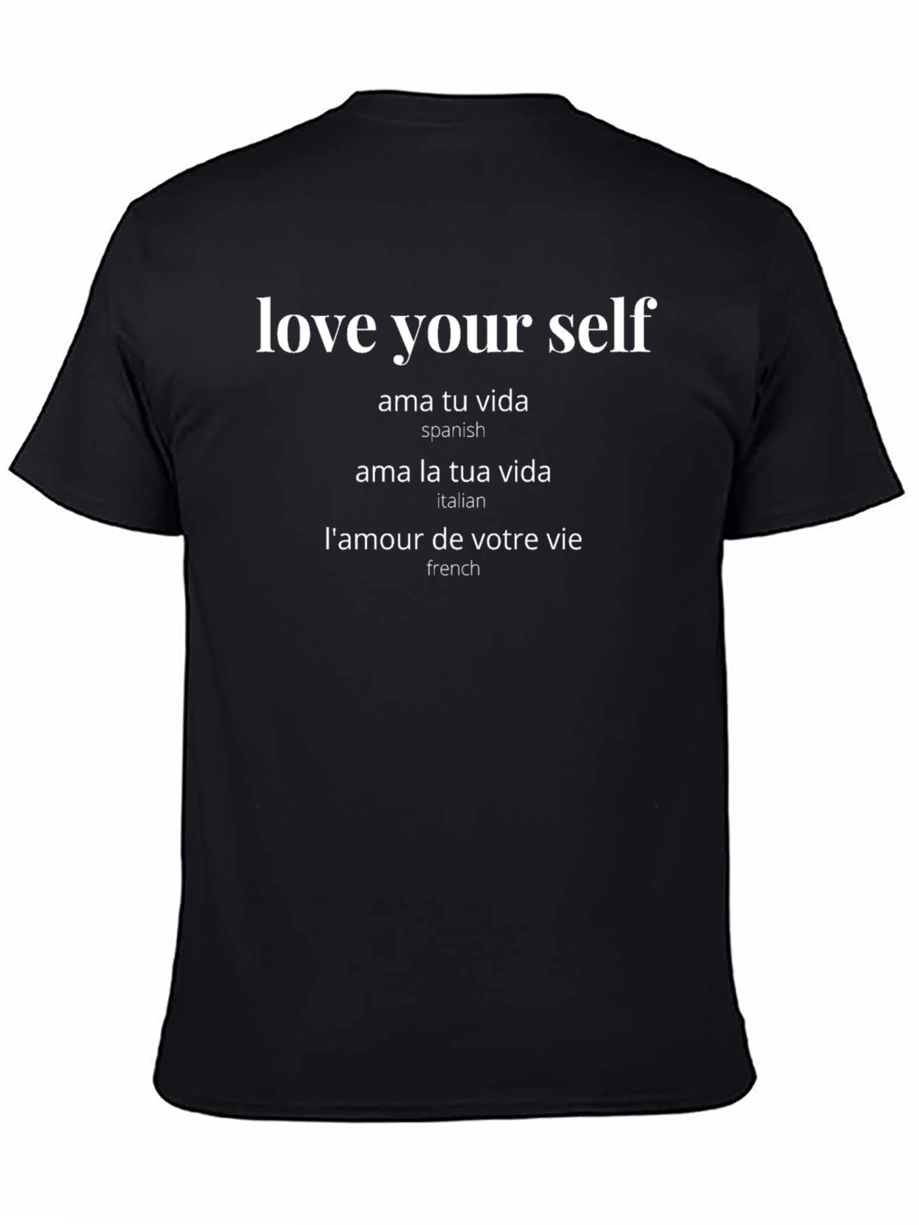 Love Yourself Graphic T-Shirt