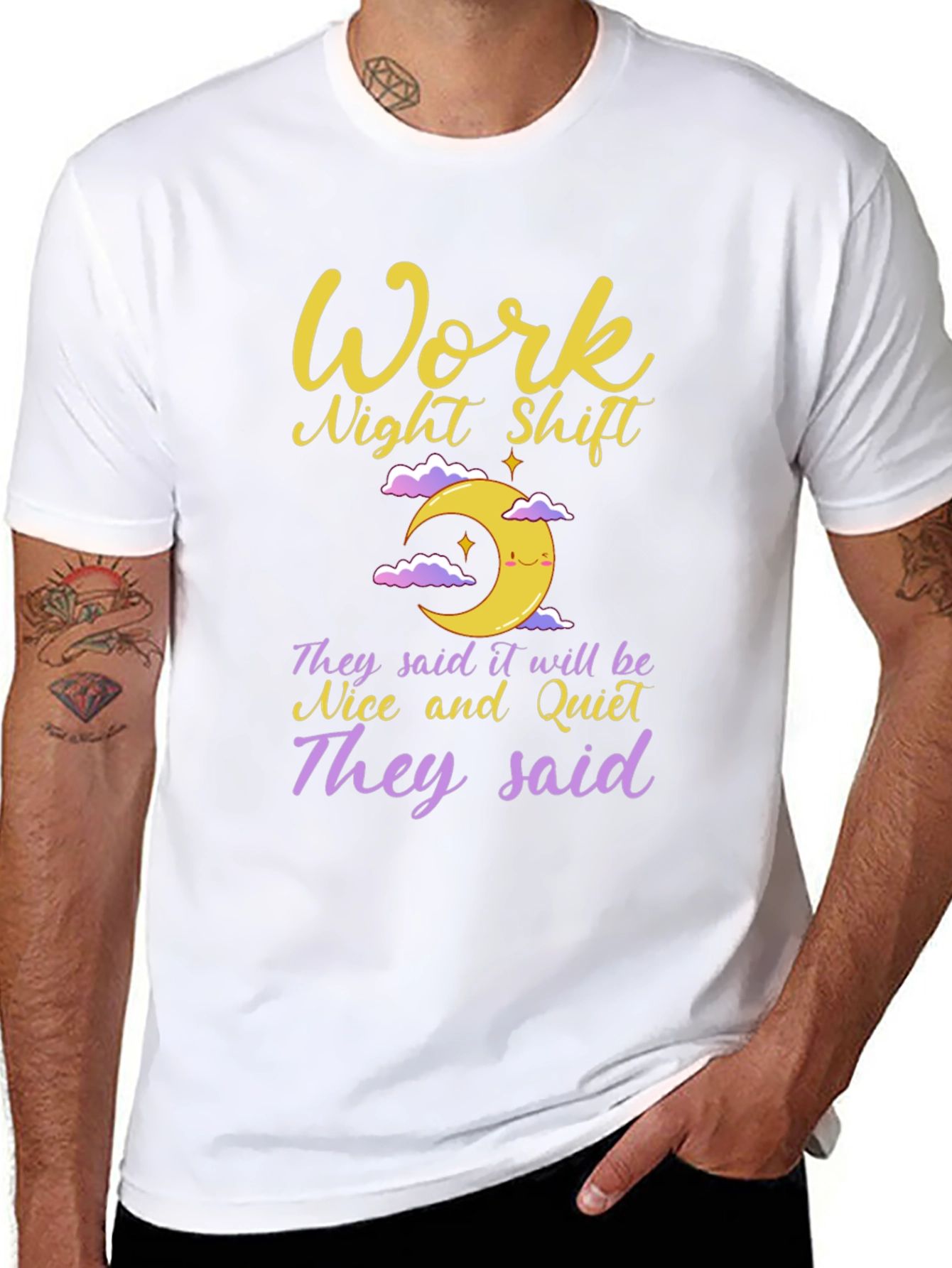 Night Shift T-Shirt: Work Humor Tee