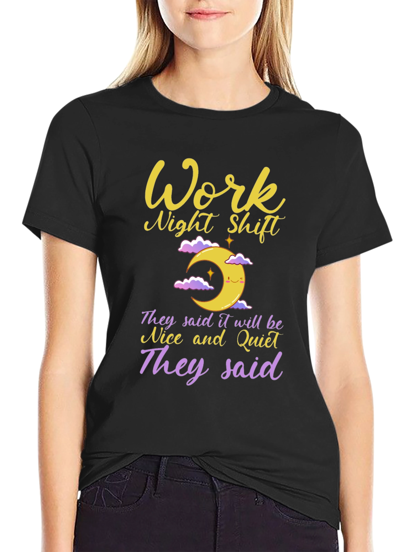 Night Shift T-Shirt: Work Humor Tee