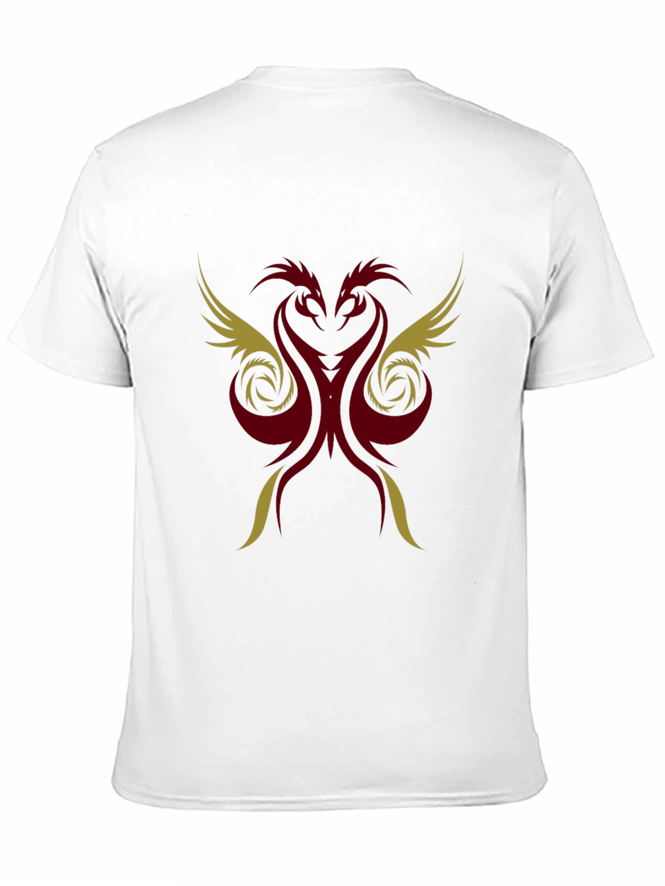 Dual Phoenix Graphic Tee - Bold & Stylish