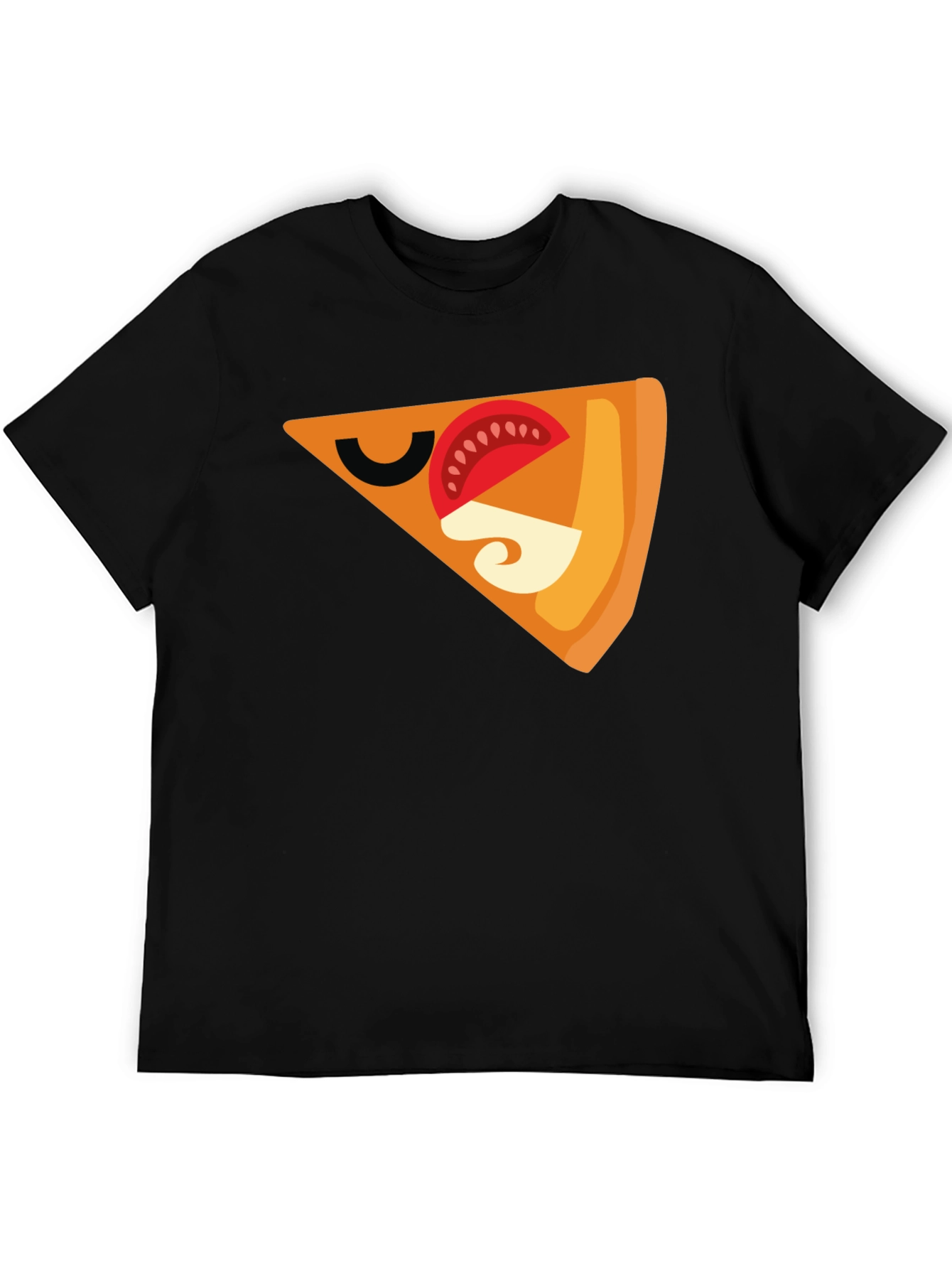 Pizza Slice Graphic Tee - Funny Food Shirt