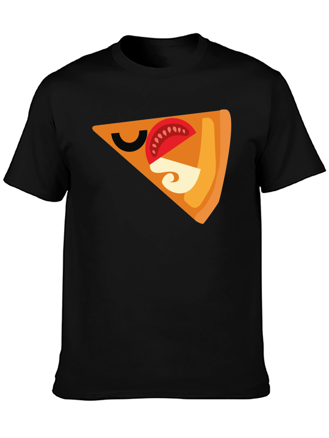 Pizza Slice Graphic Tee - Funny Food Shirt