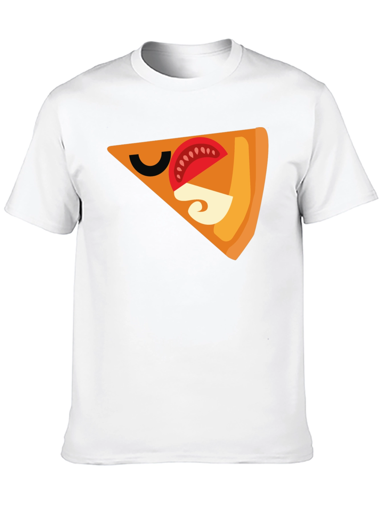 Pizza Slice Graphic Tee - Funny Food Shirt