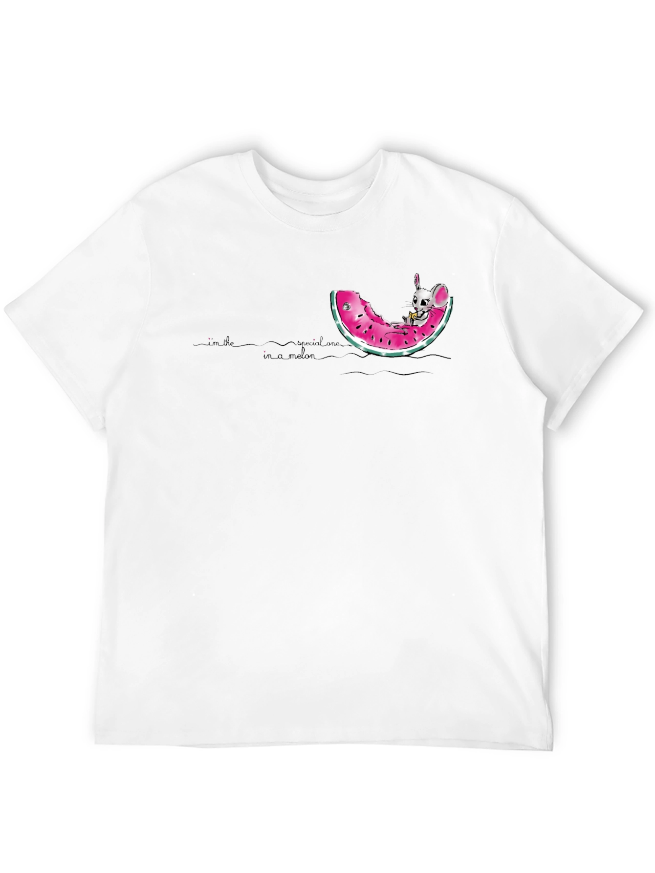 Melon Bunny Graphic T-Shirt