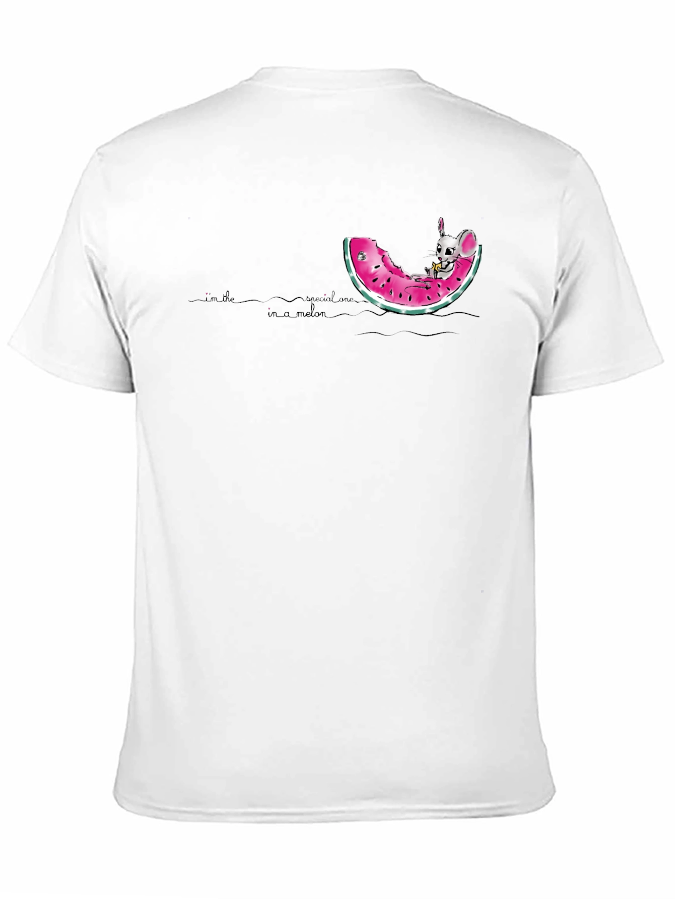 Melon Bunny Graphic T-Shirt