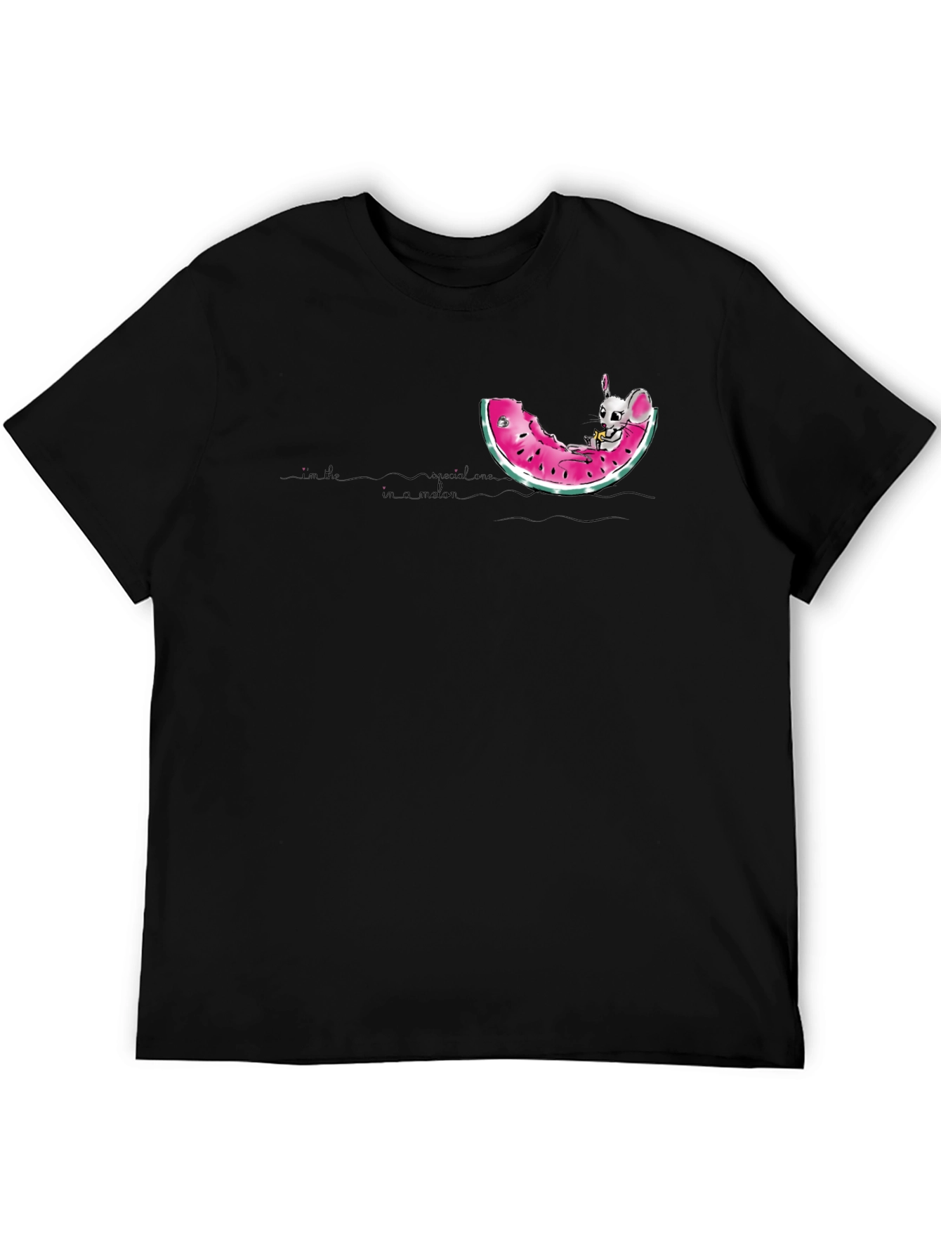 Melon Bunny Graphic T-Shirt