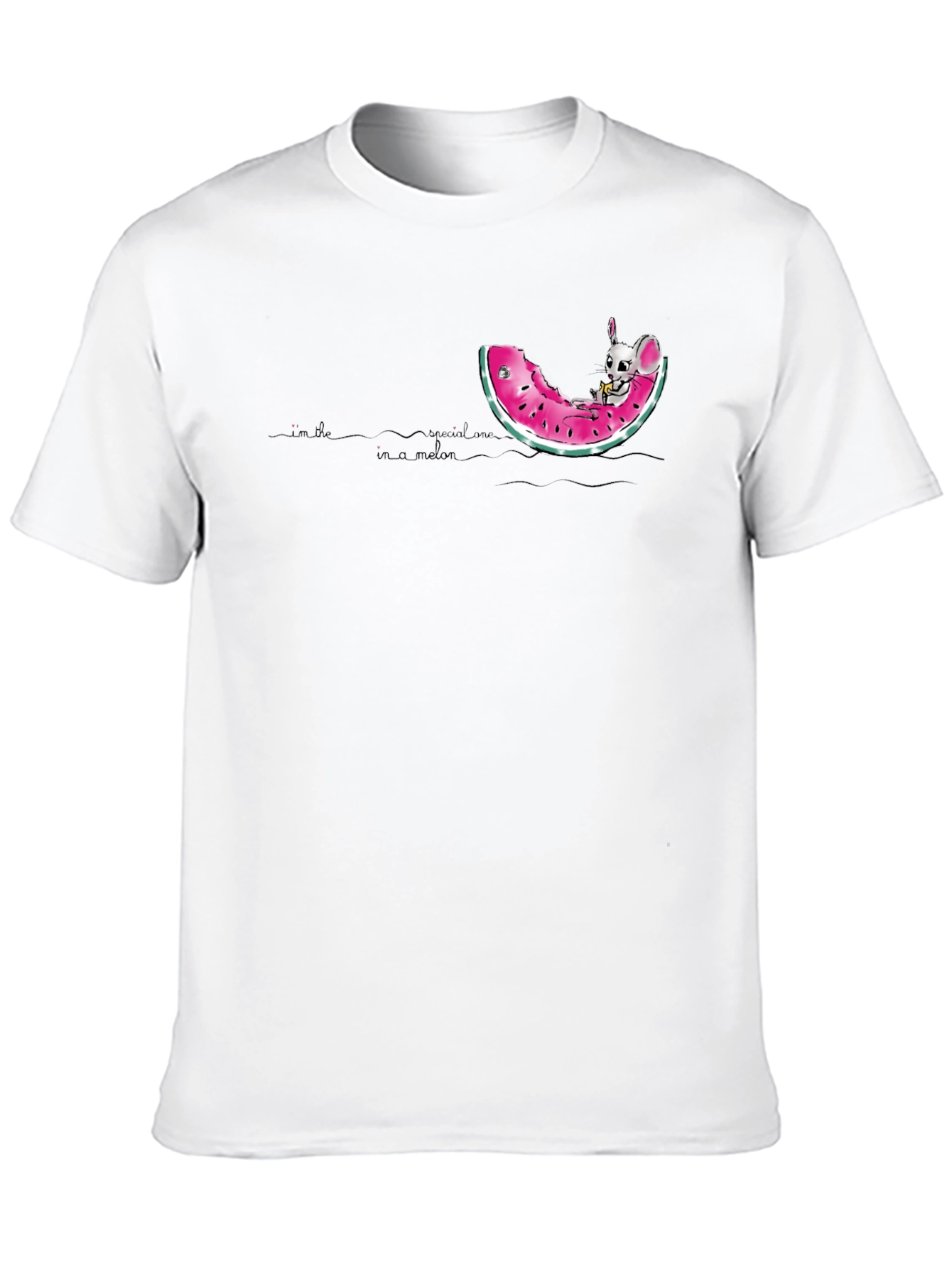 Melon Bunny Graphic T-Shirt