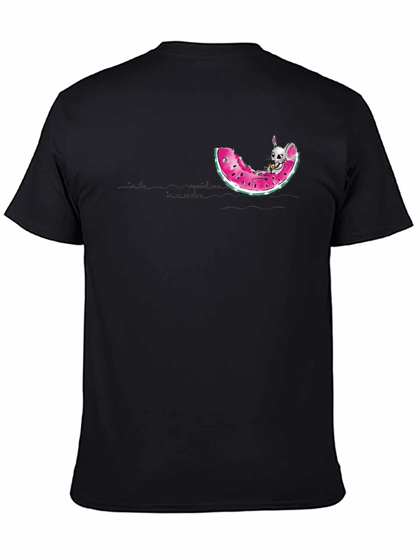 Melon Bunny Graphic T-Shirt