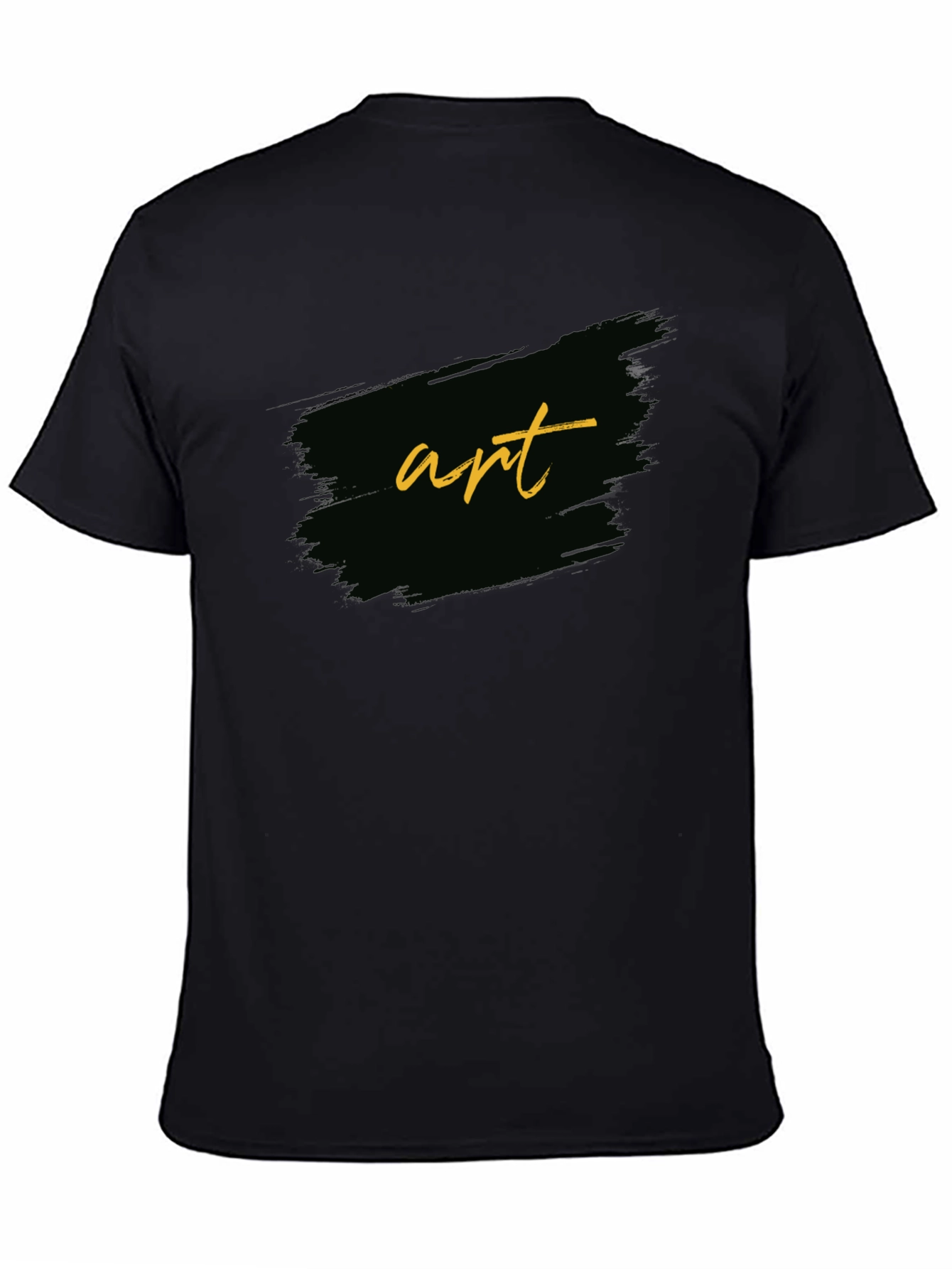 Art Graphic Black T-Shirt - Stylish Casual Wear