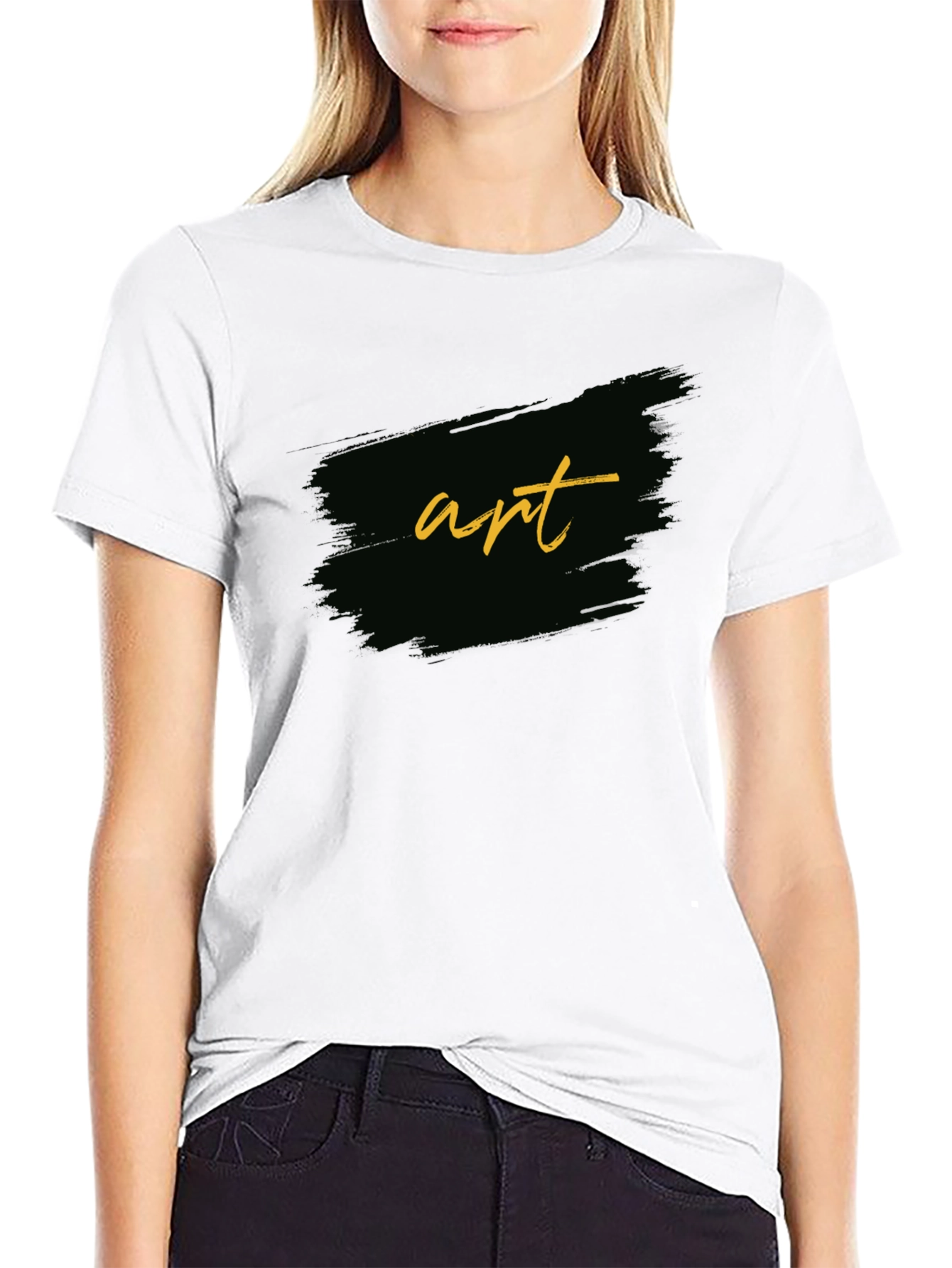 Art Graphic Black T-Shirt - Stylish Casual Wear