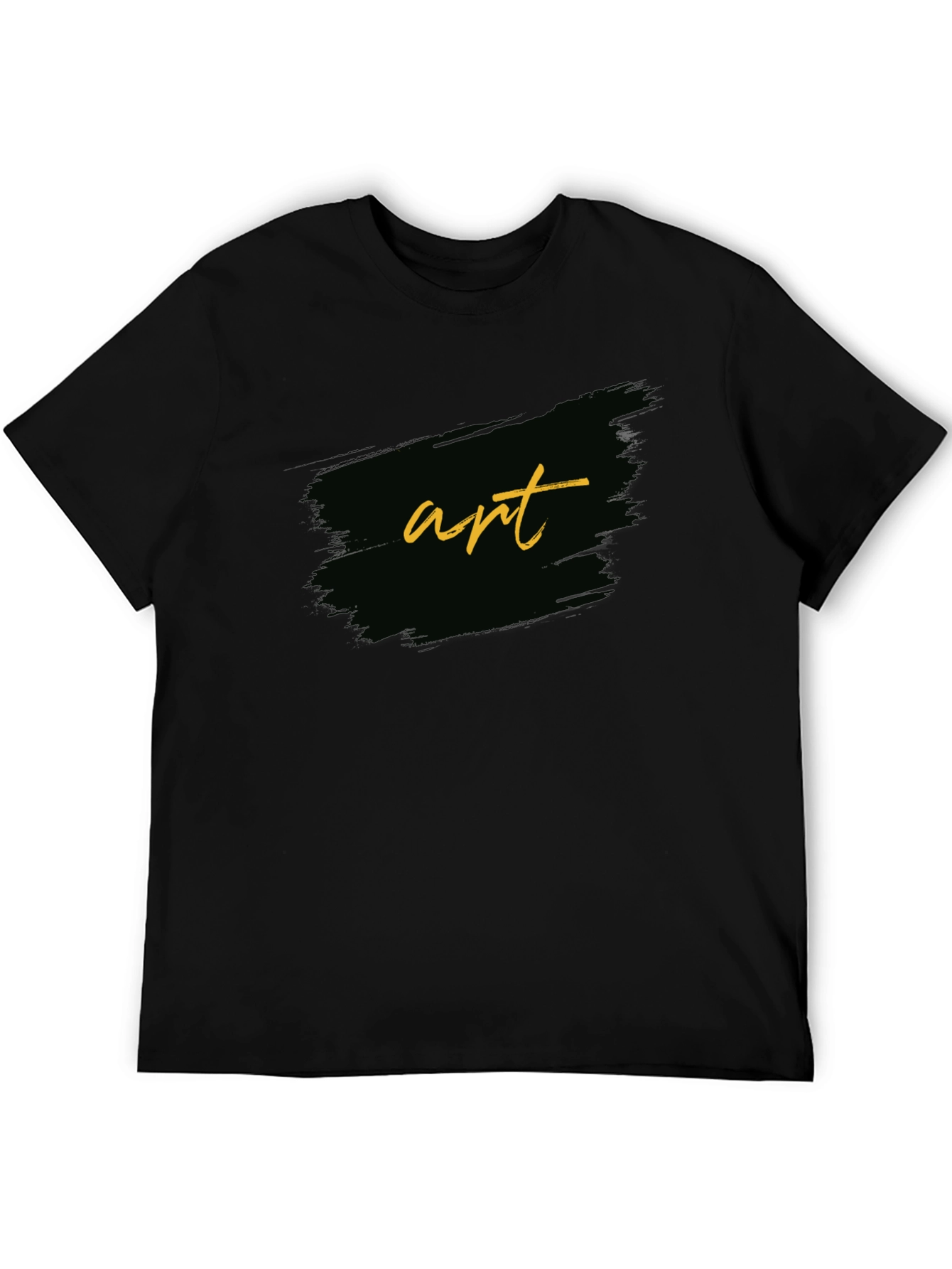 Art Graphic Black T-Shirt - Stylish Casual Wear
