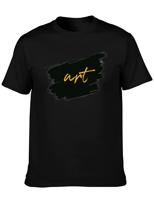 Art Graphic Black T-Shirt - Stylish Casual Wear