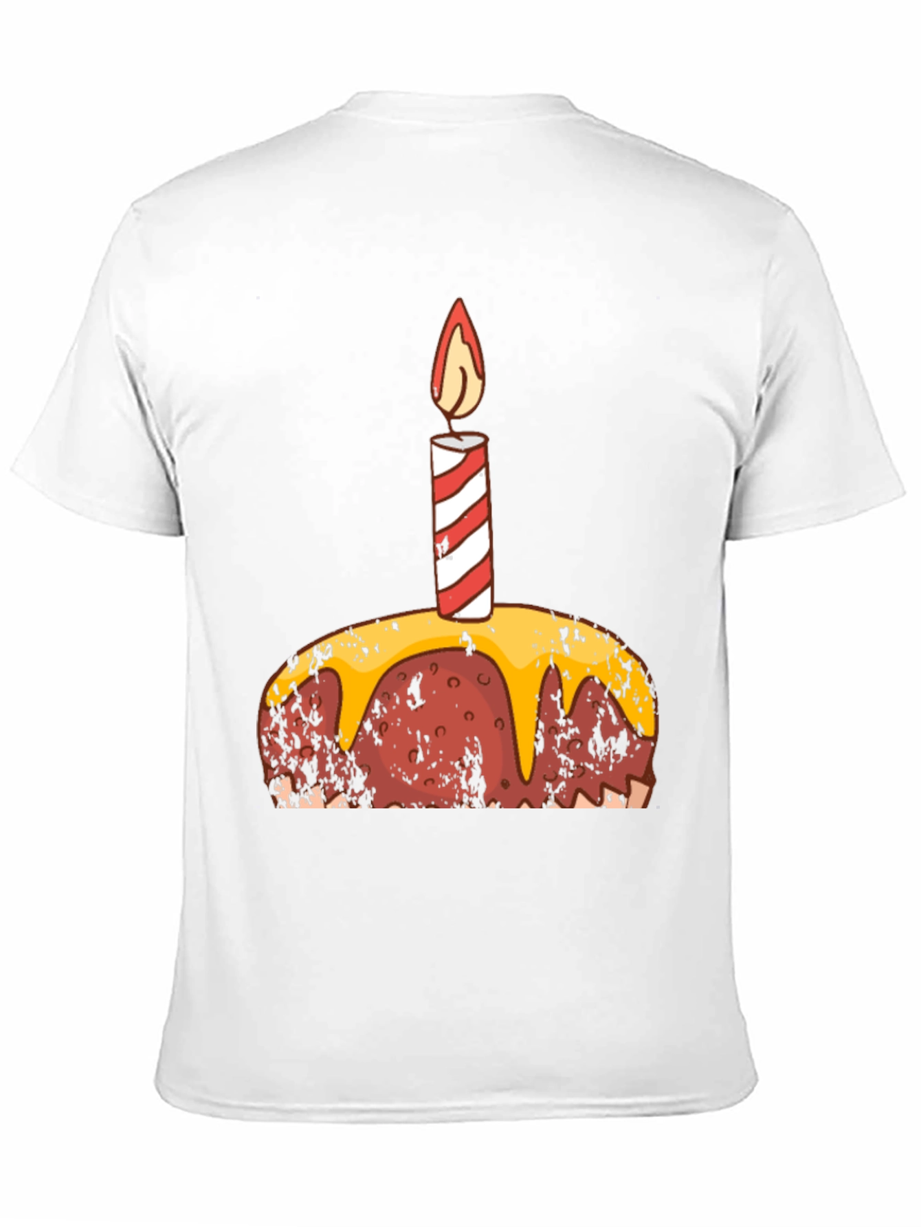 Birthday Cake Graphic Tee - Black