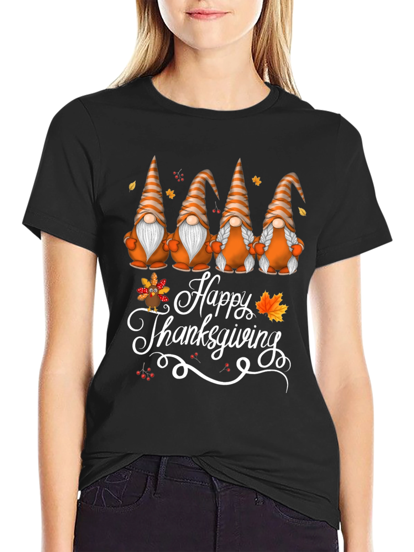 Happy Thanksgiving Gnome T-Shirt