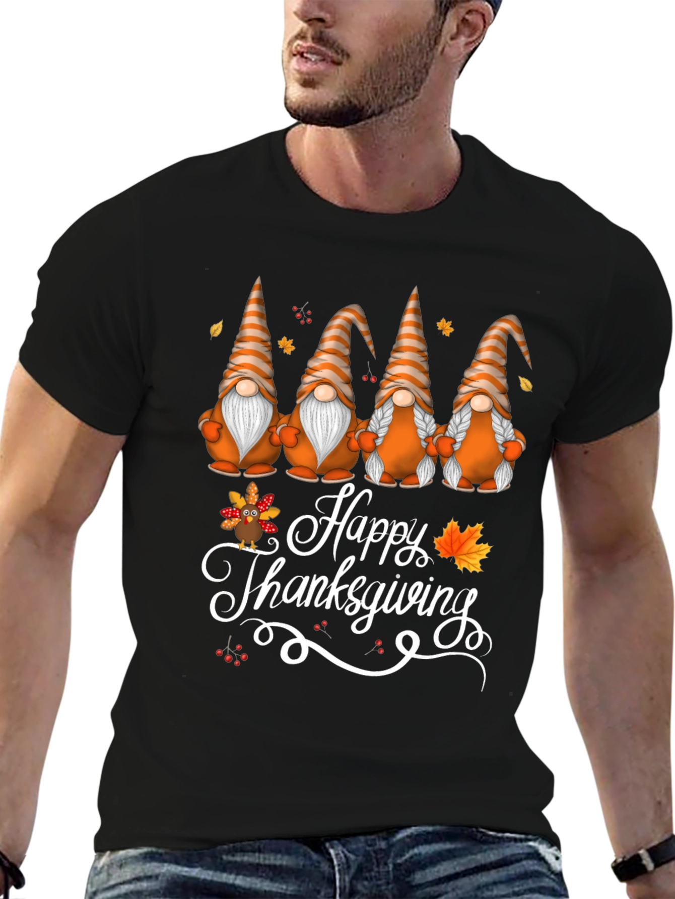 Happy Thanksgiving Gnome T-Shirt