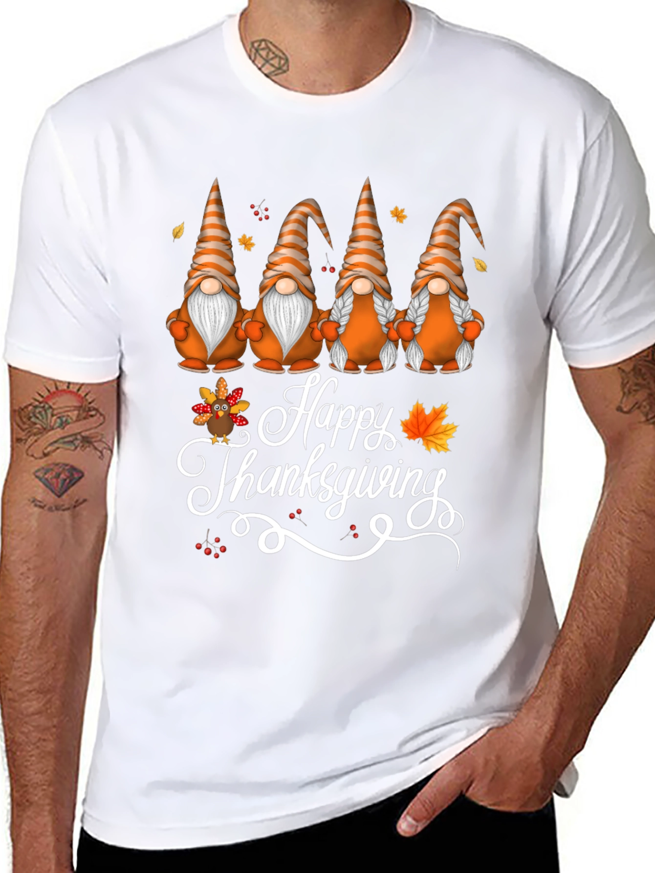 Happy Thanksgiving Gnome T-Shirt