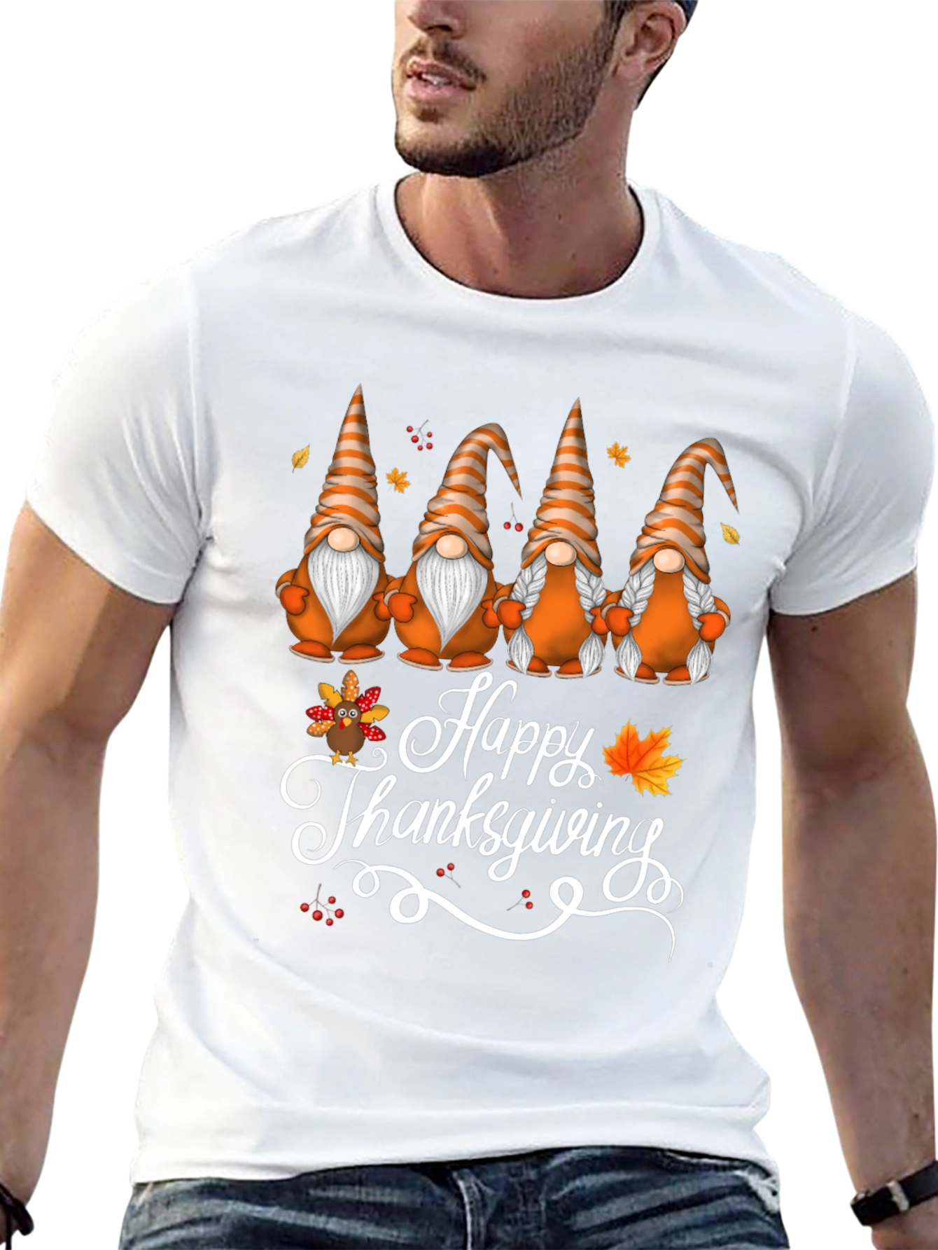 Happy Thanksgiving Gnome T-Shirt
