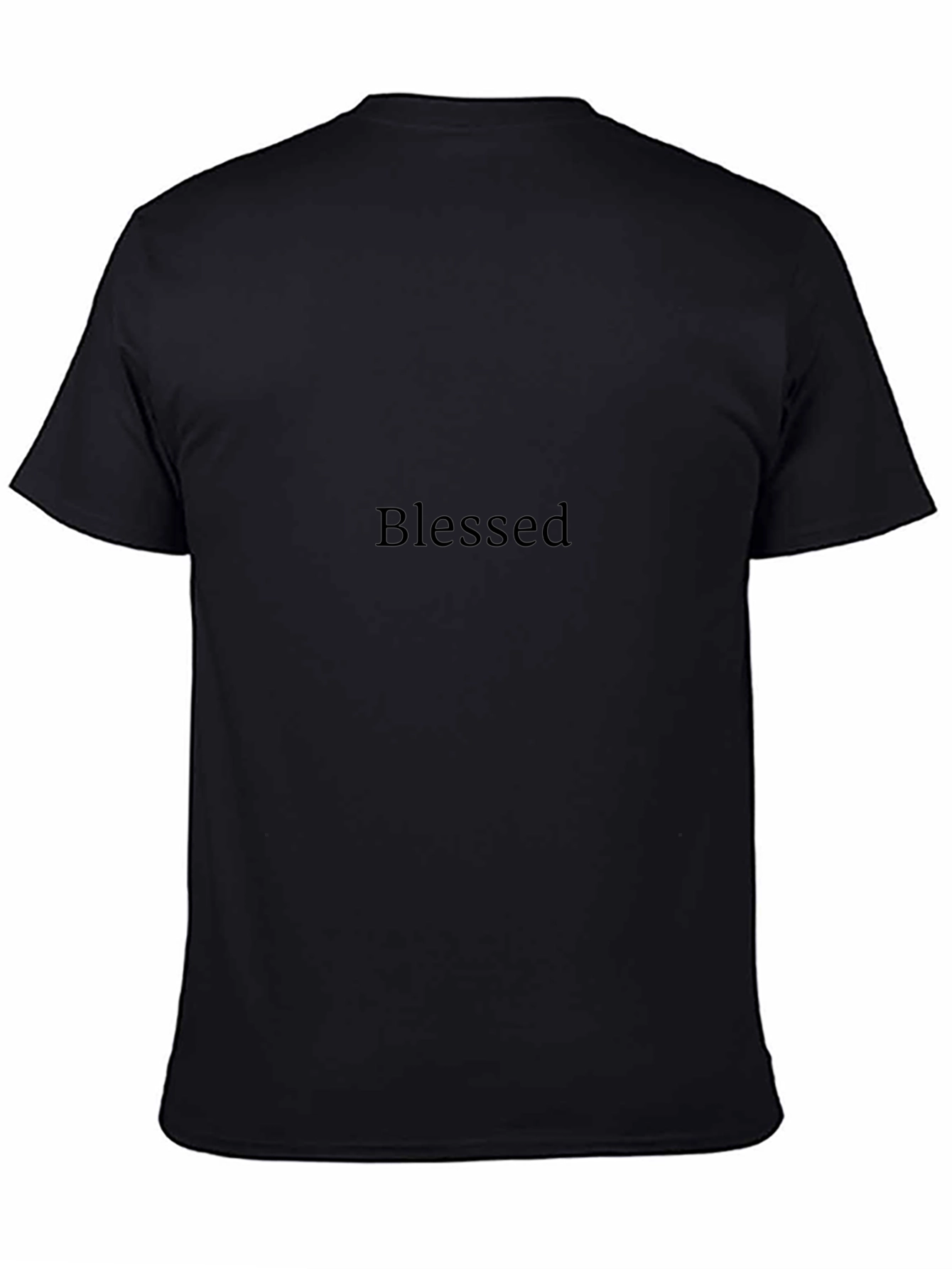Blessed Black T-Shirt - Classic Fit Everyday Wear
