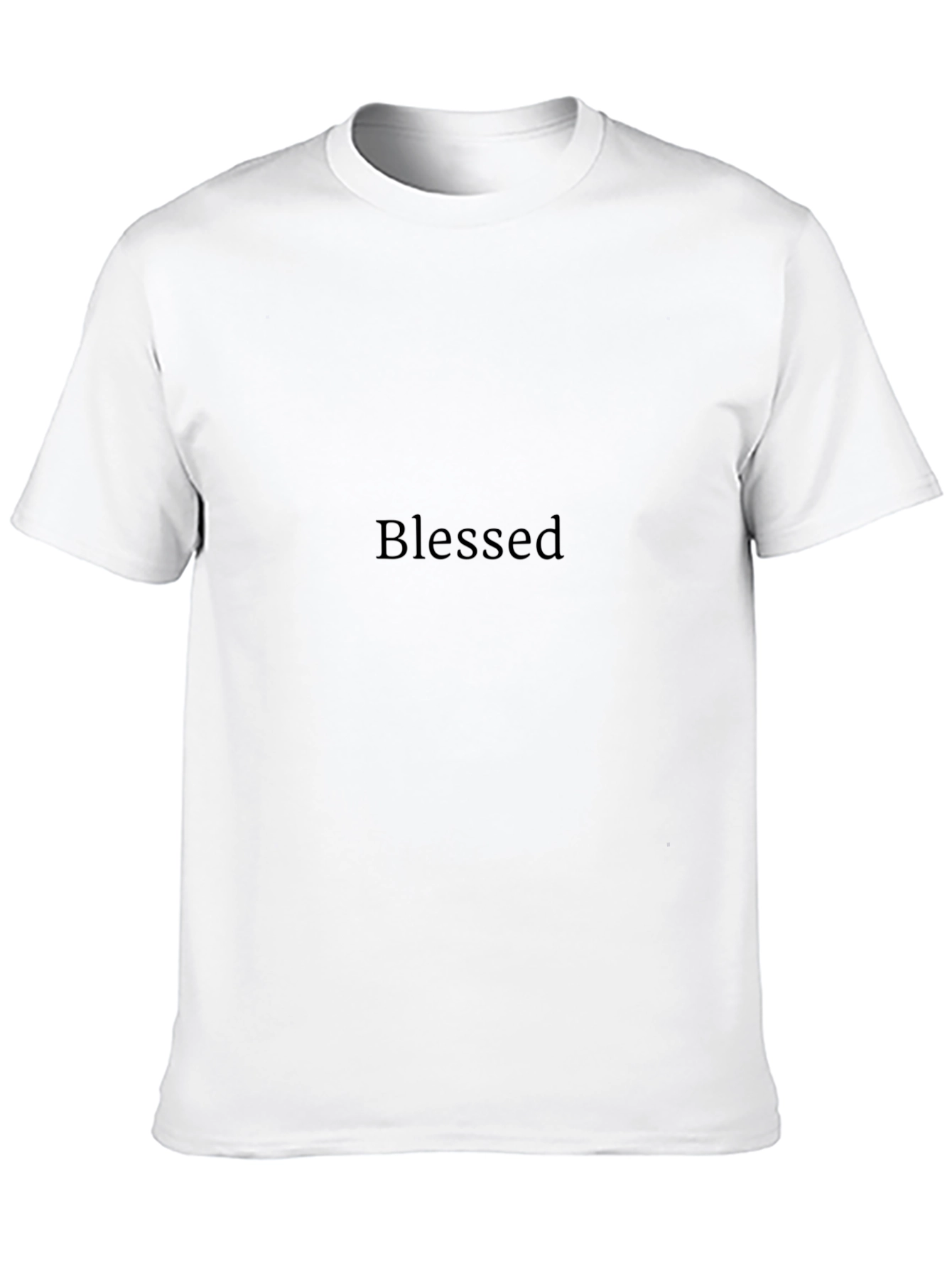 Blessed Black T-Shirt - Classic Fit Everyday Wear