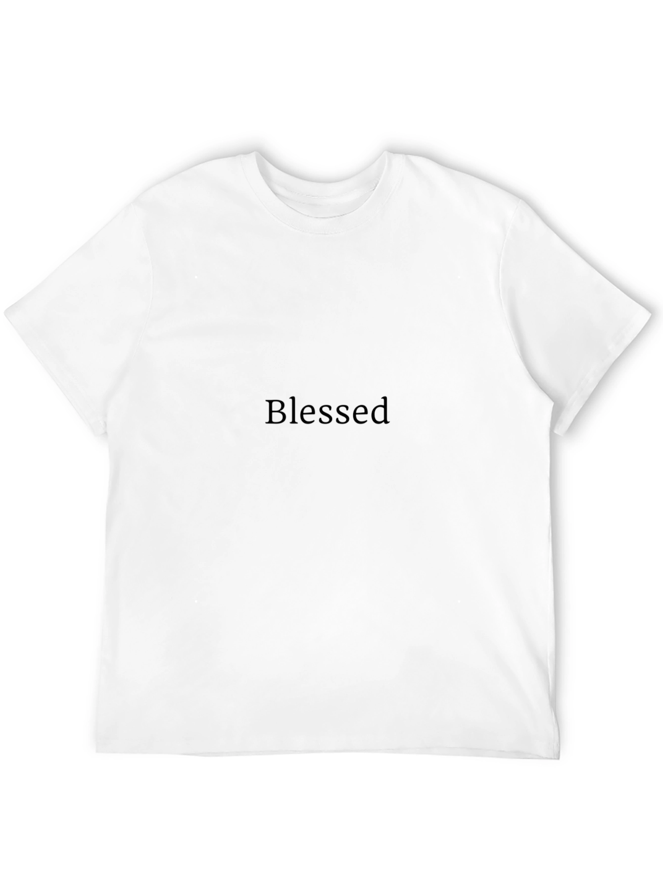 Blessed Black T-Shirt - Classic Fit Everyday Wear