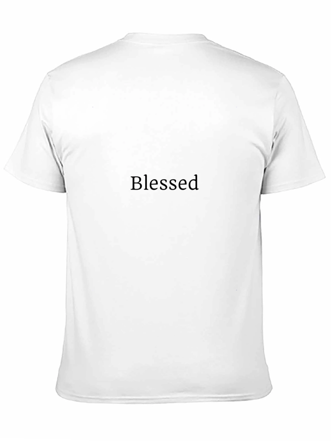 Blessed Black T-Shirt - Classic Fit Everyday Wear