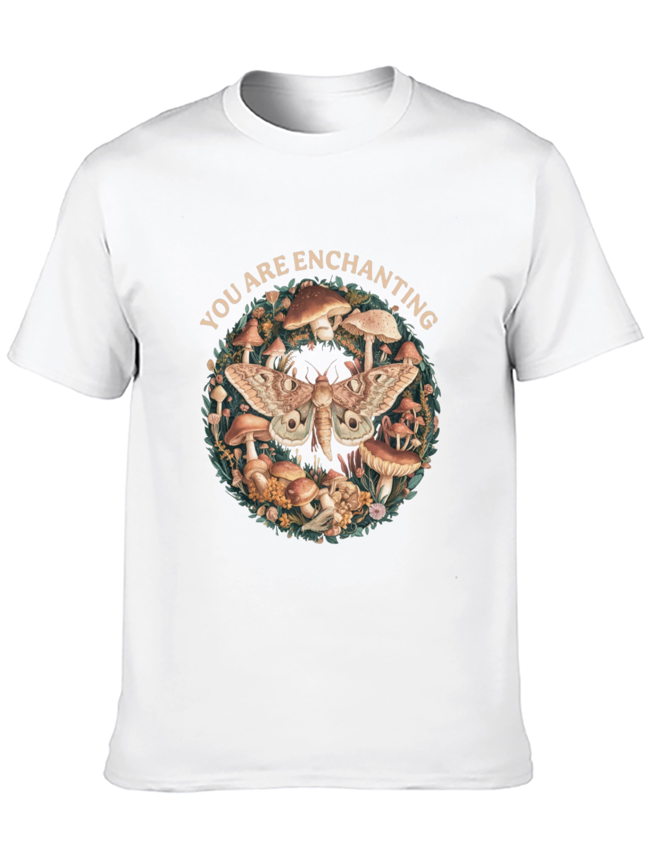 Enchanting Moth & Mushroom T-Shirt