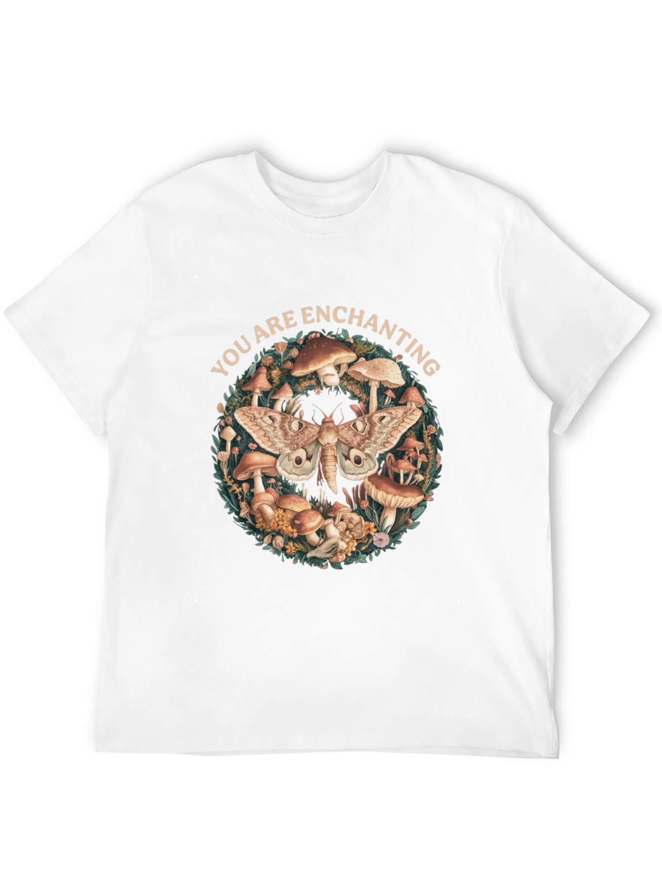 Enchanting Moth & Mushroom T-Shirt