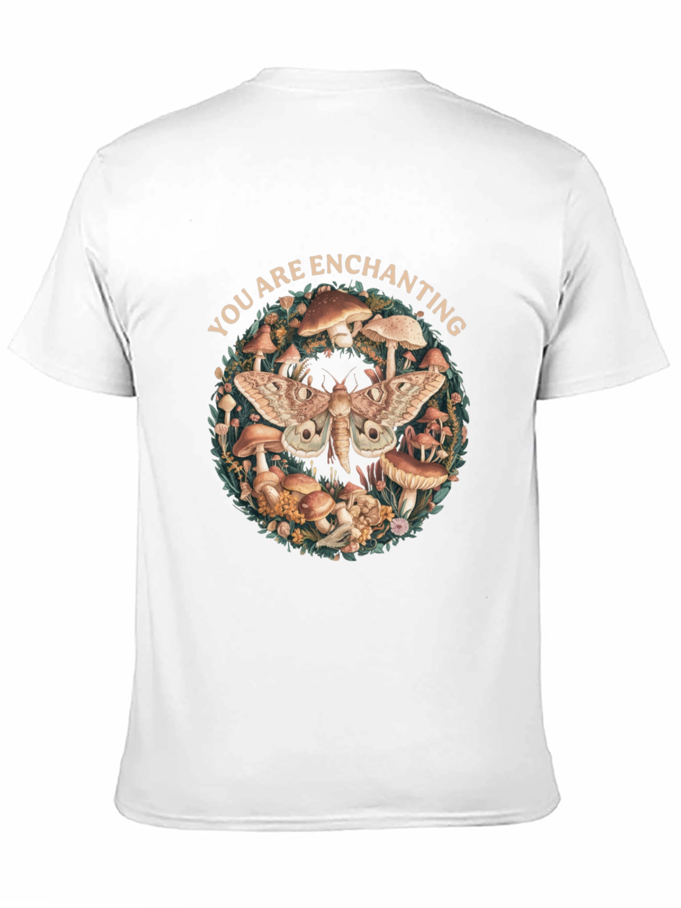 Enchanting Moth & Mushroom T-Shirt