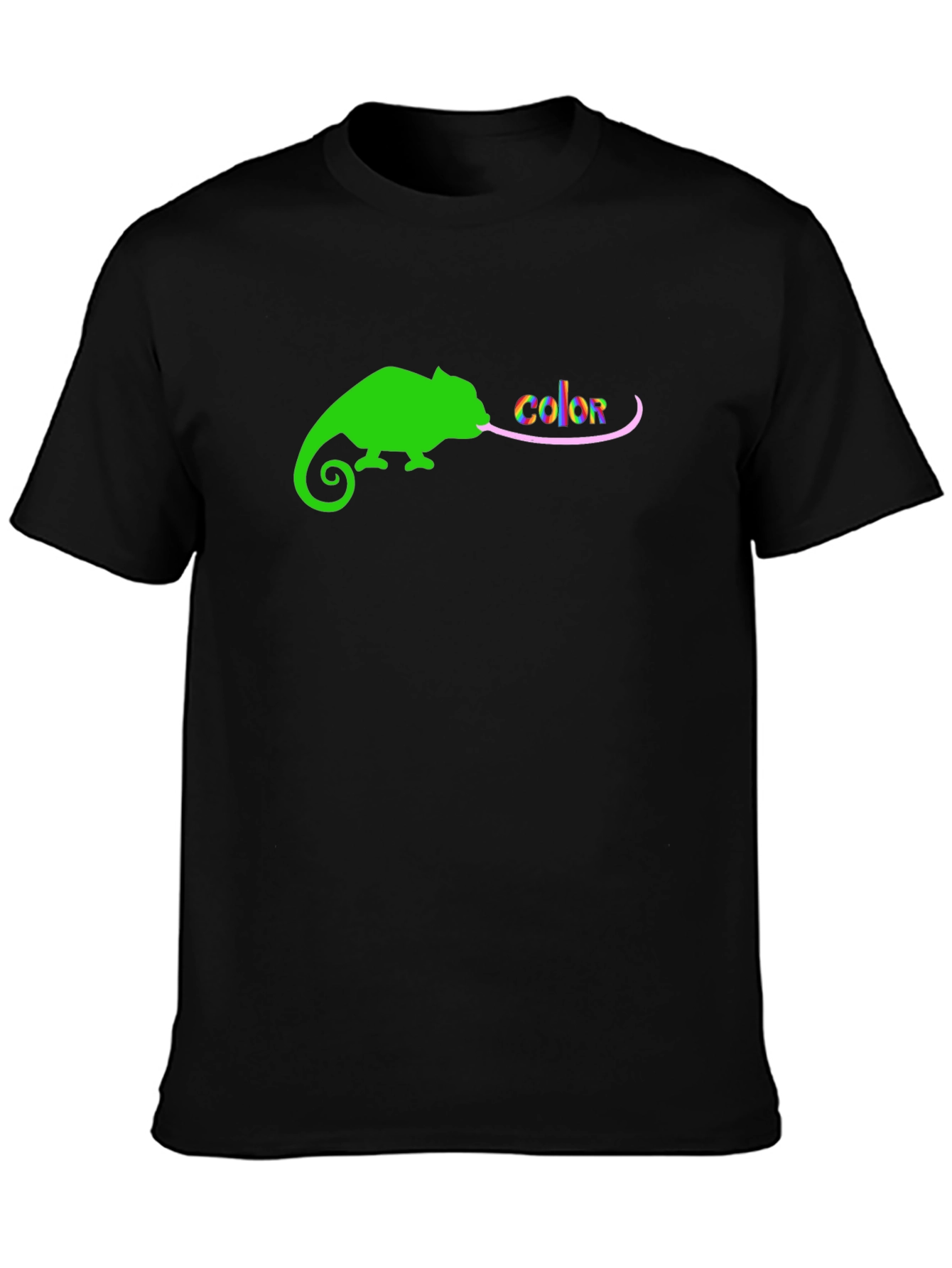 Color Chameleon Graphic T-Shirt