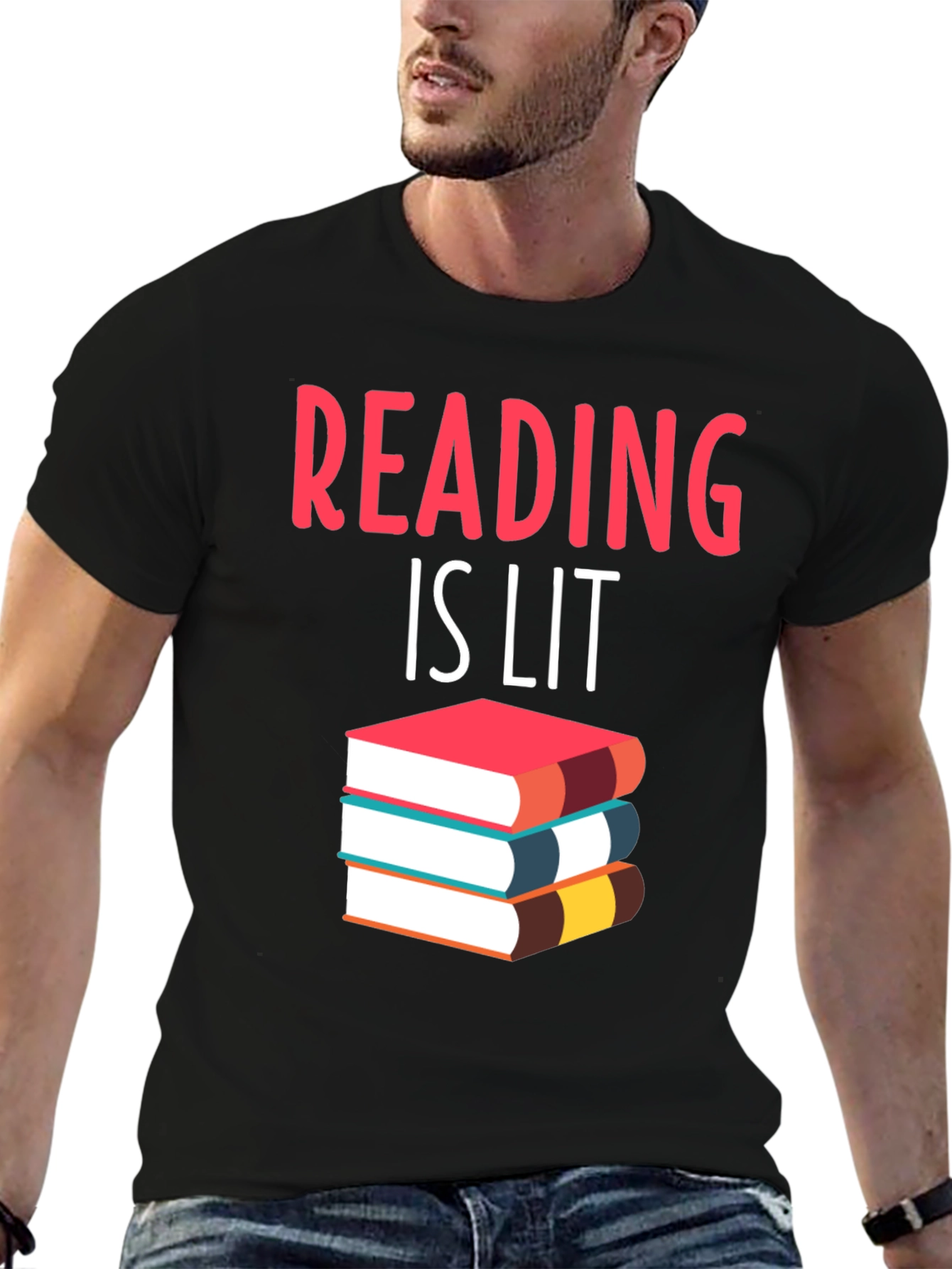 Reading Is Lit T-Shirt - Book Lover Tee