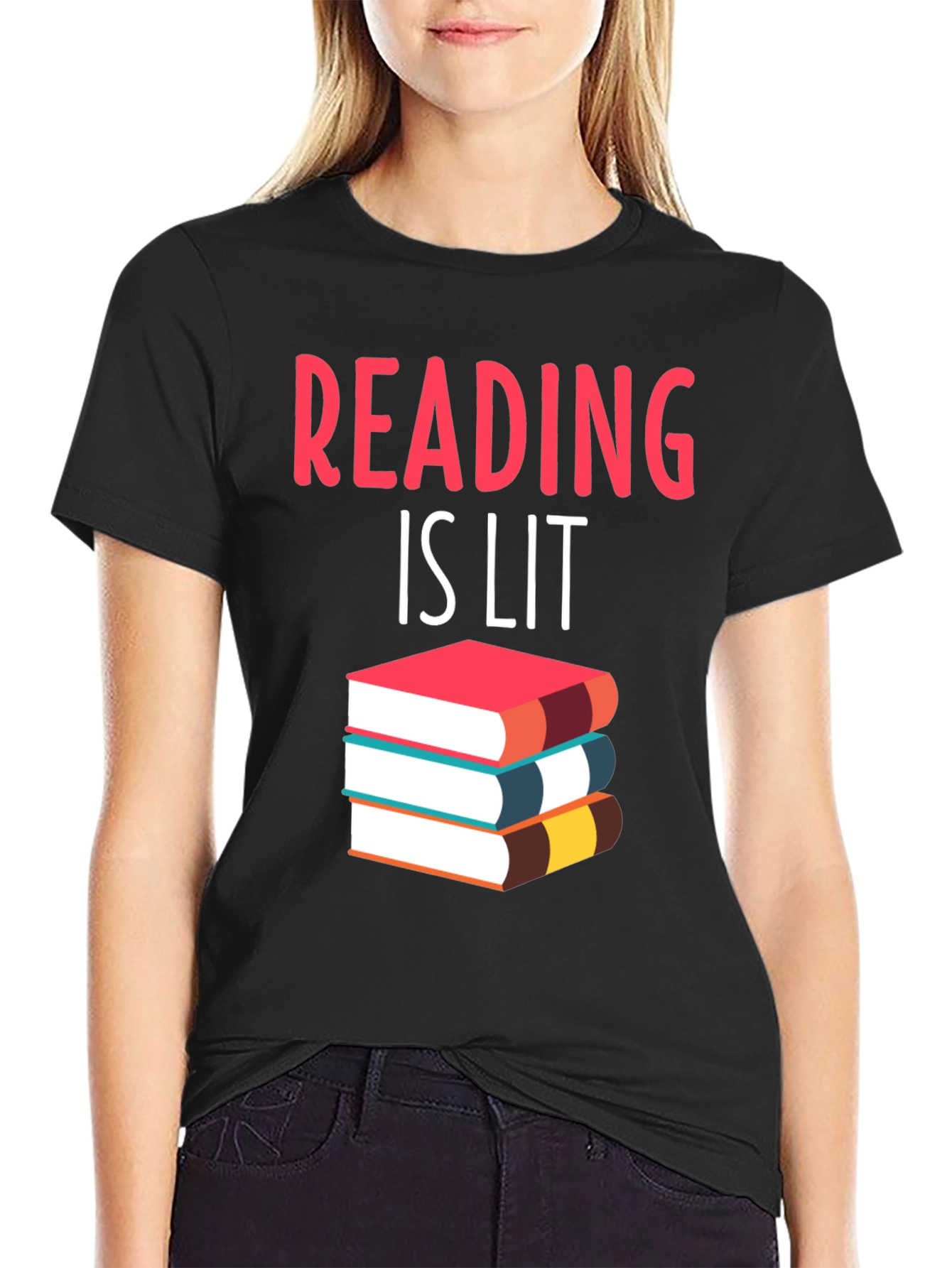 Reading Is Lit T-Shirt - Book Lover Tee