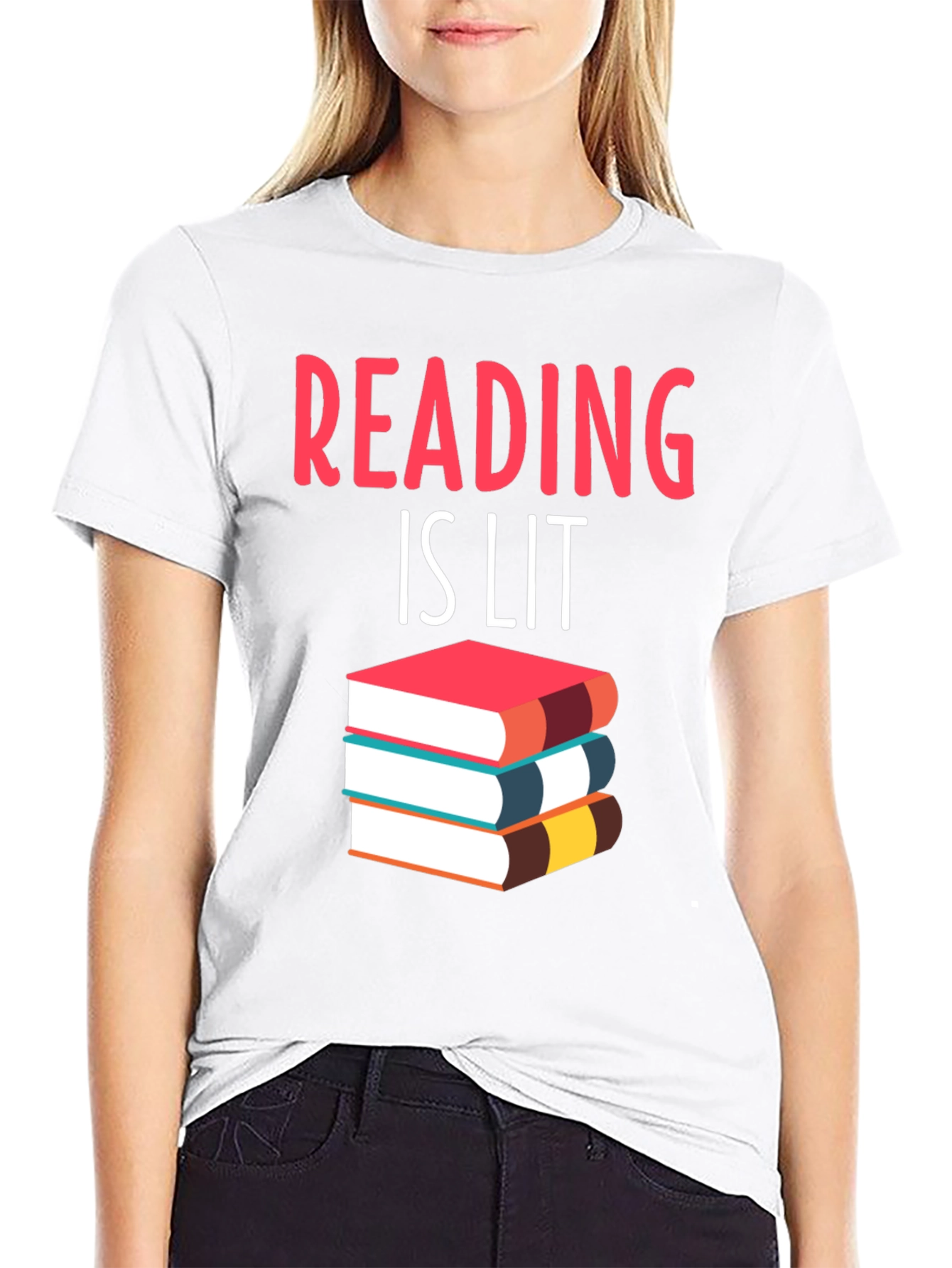 Reading Is Lit T-Shirt - Book Lover Tee