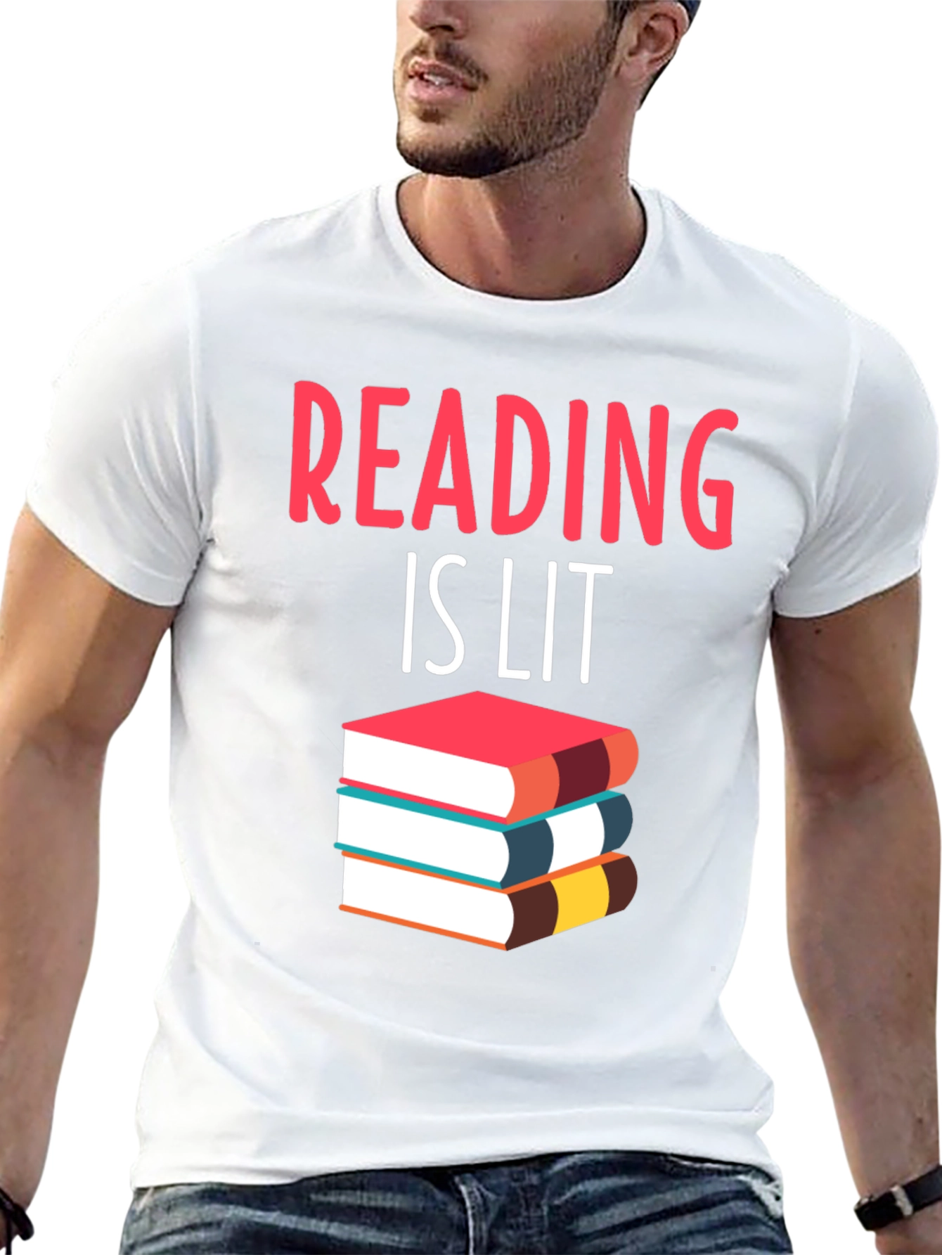 Reading Is Lit T-Shirt - Book Lover Tee