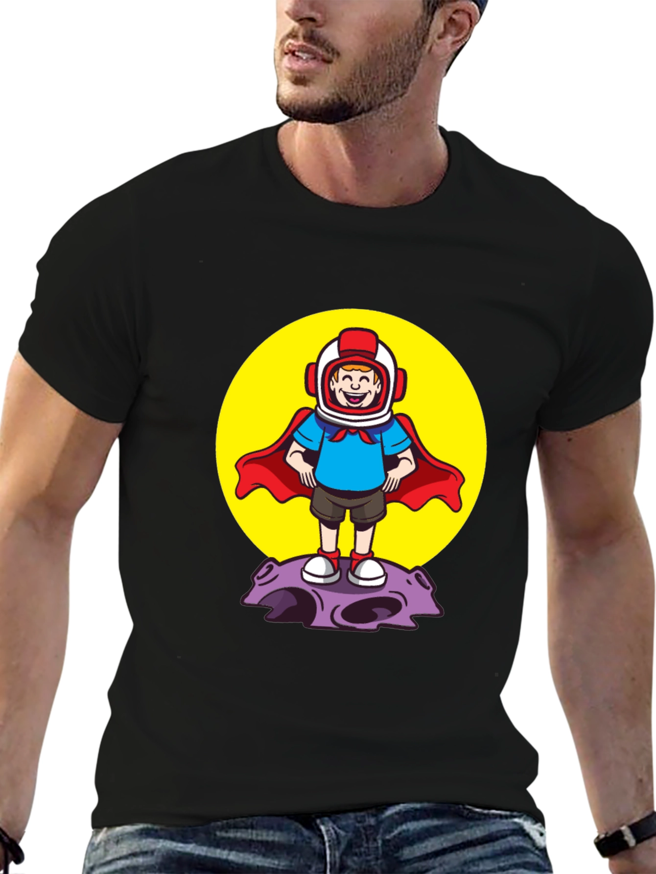 Astronaut Boy T-Shirt - Space Adventure!