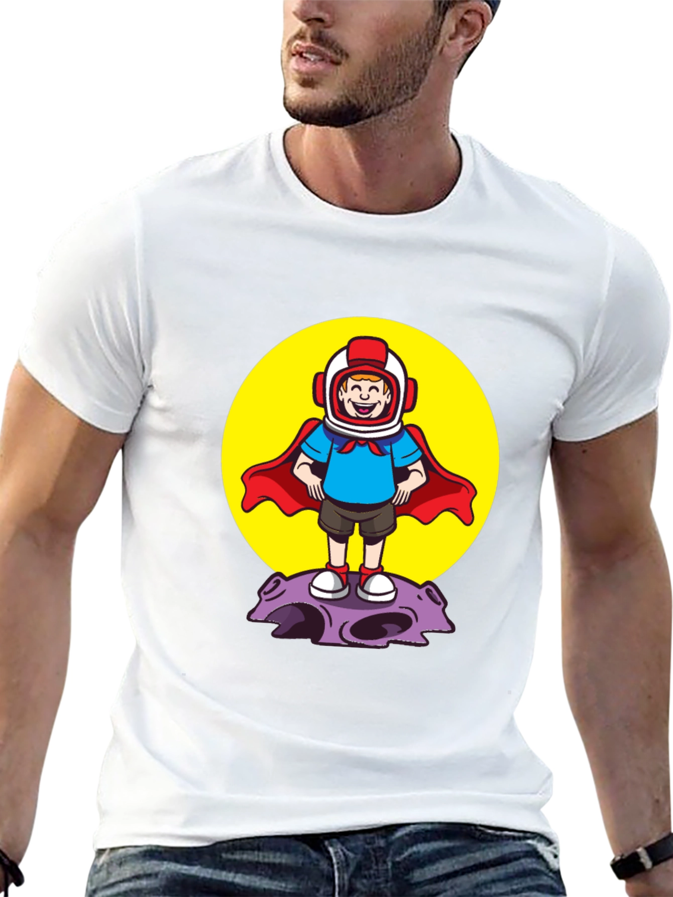 Astronaut Boy T-Shirt - Space Adventure!